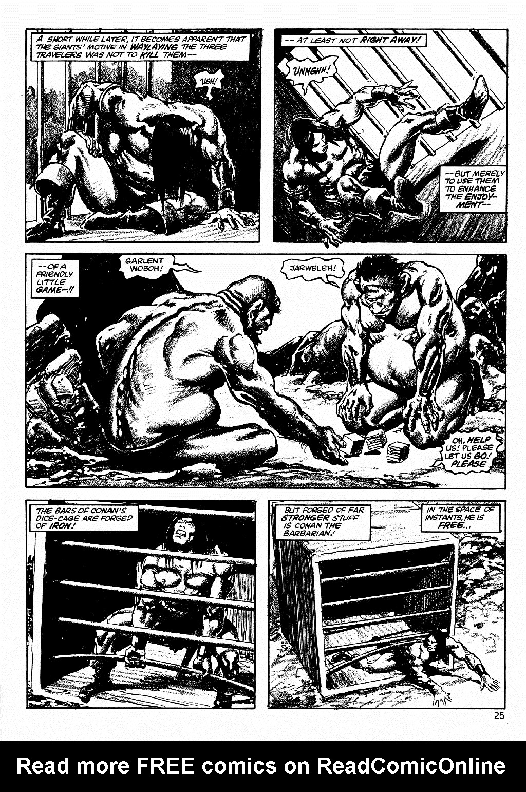 Read online The Savage Sword Of Conan comic -  Issue #83 - 25
