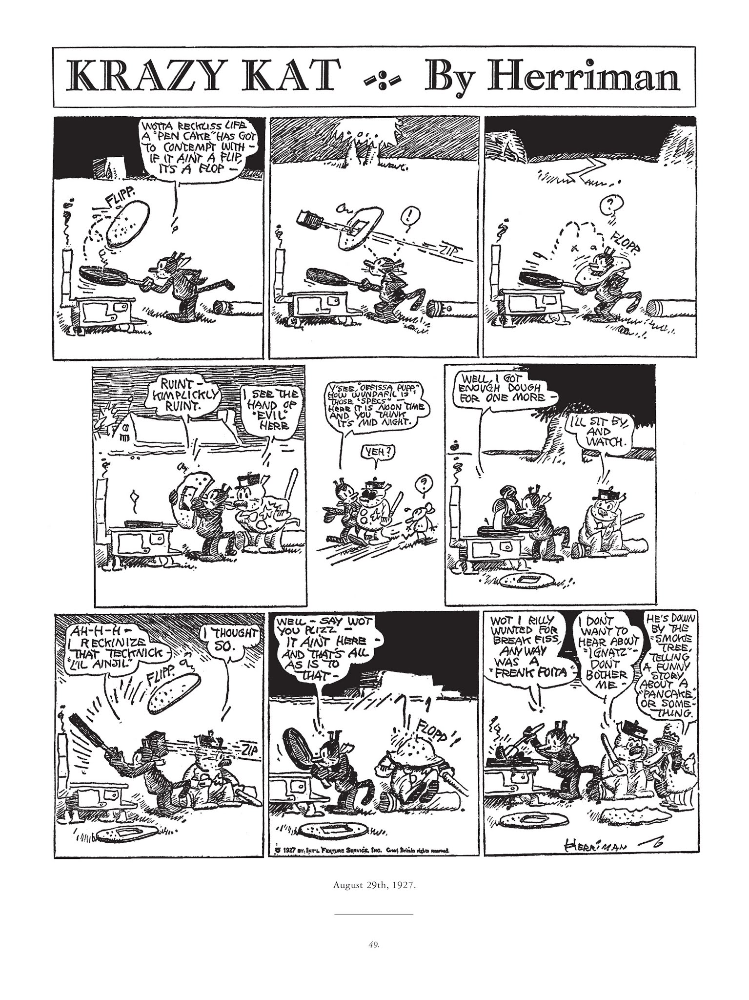 Read online Krazy & Ignatz comic -  Issue # TPB 5 - 49