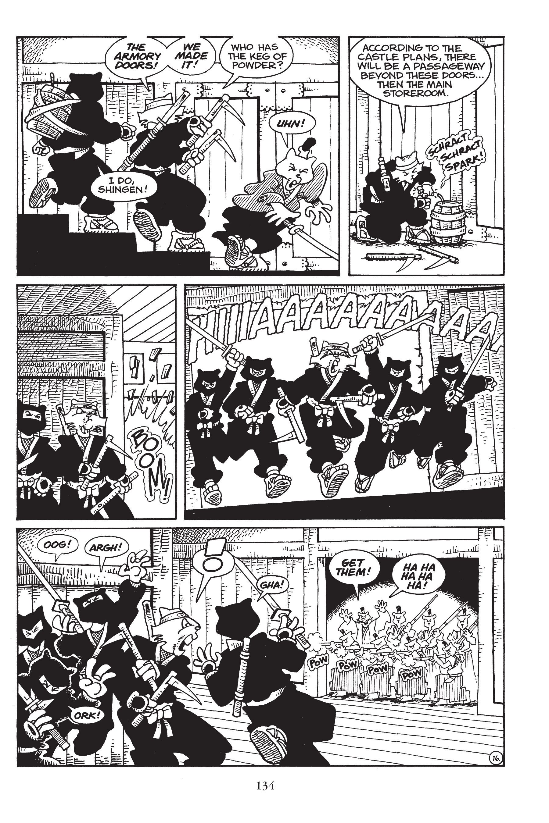 Read online Usagi Yojimbo (1987) comic -  Issue # _TPB 4 - 132