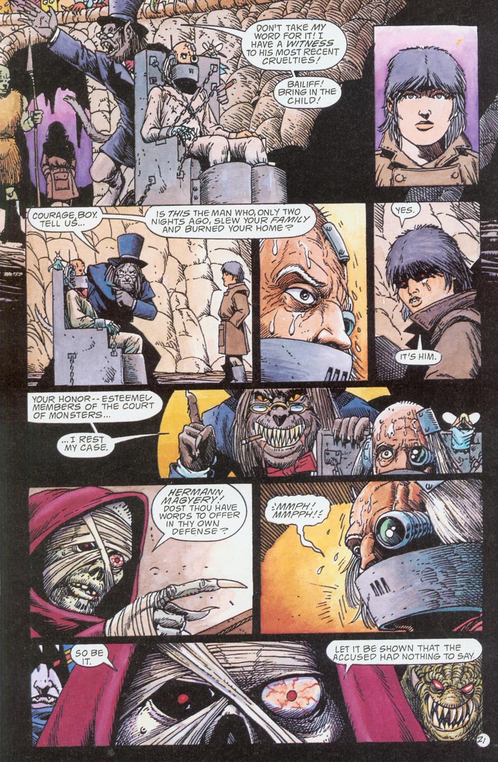 Read online The Black Lamb comic -  Issue #1 - 22