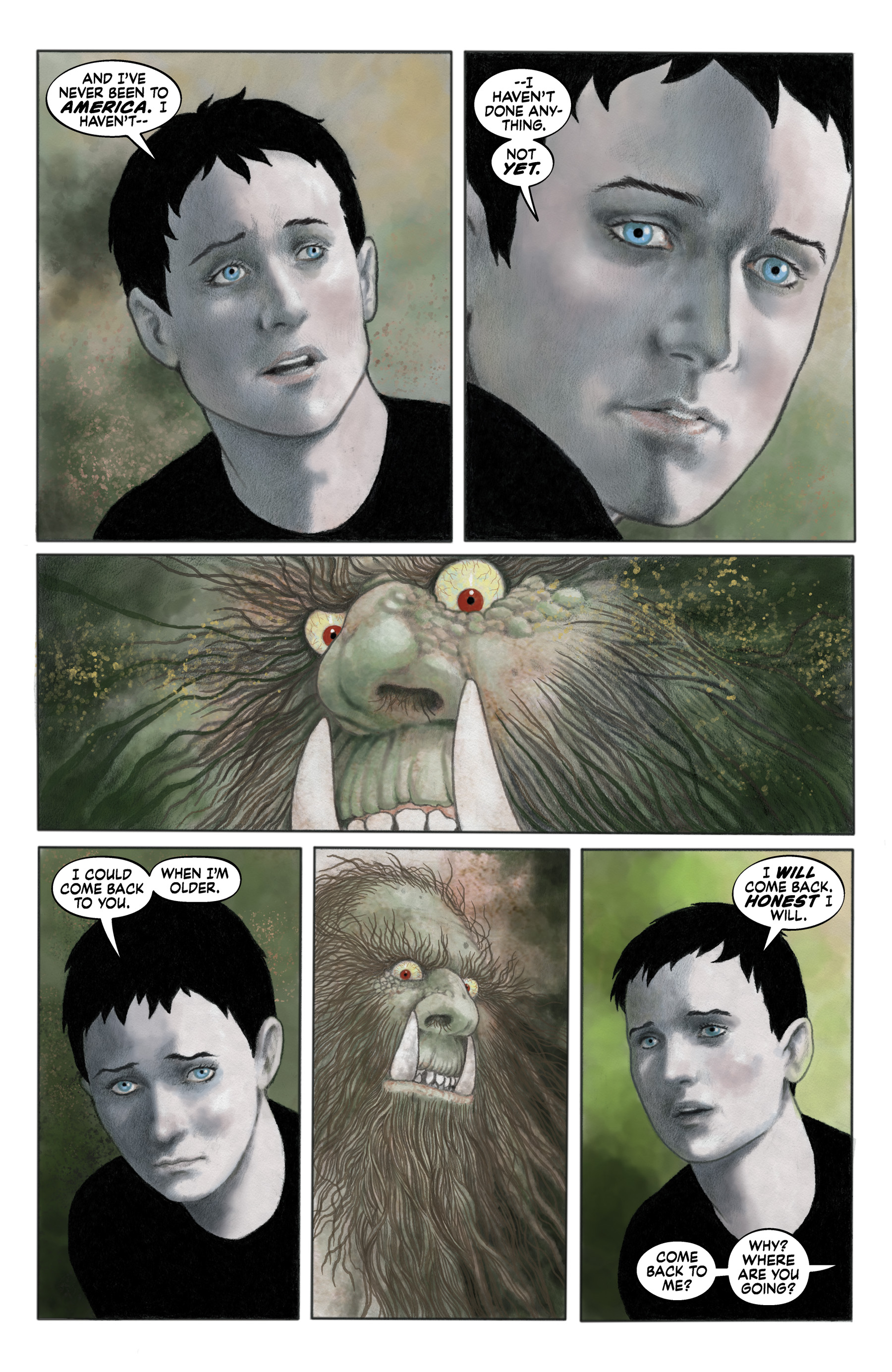 Read online Neil Gaiman's Troll Bridge comic -  Issue # TPB - 41