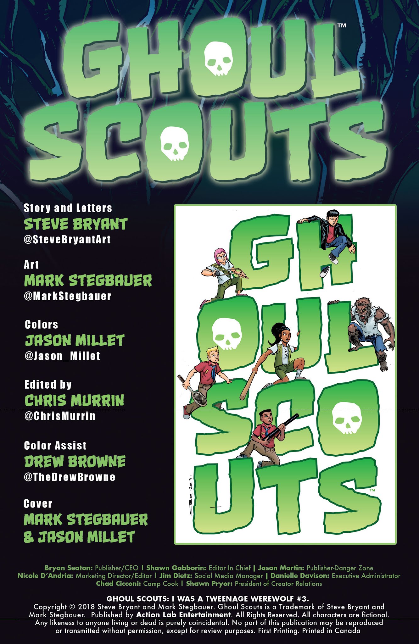 Read online Ghoul Scouts: I Was A Tweenage Werewolf! comic -  Issue #3 - 3
