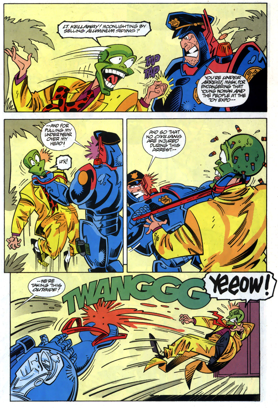 Read online Adventures Of The Mask comic -  Issue #6 - 18