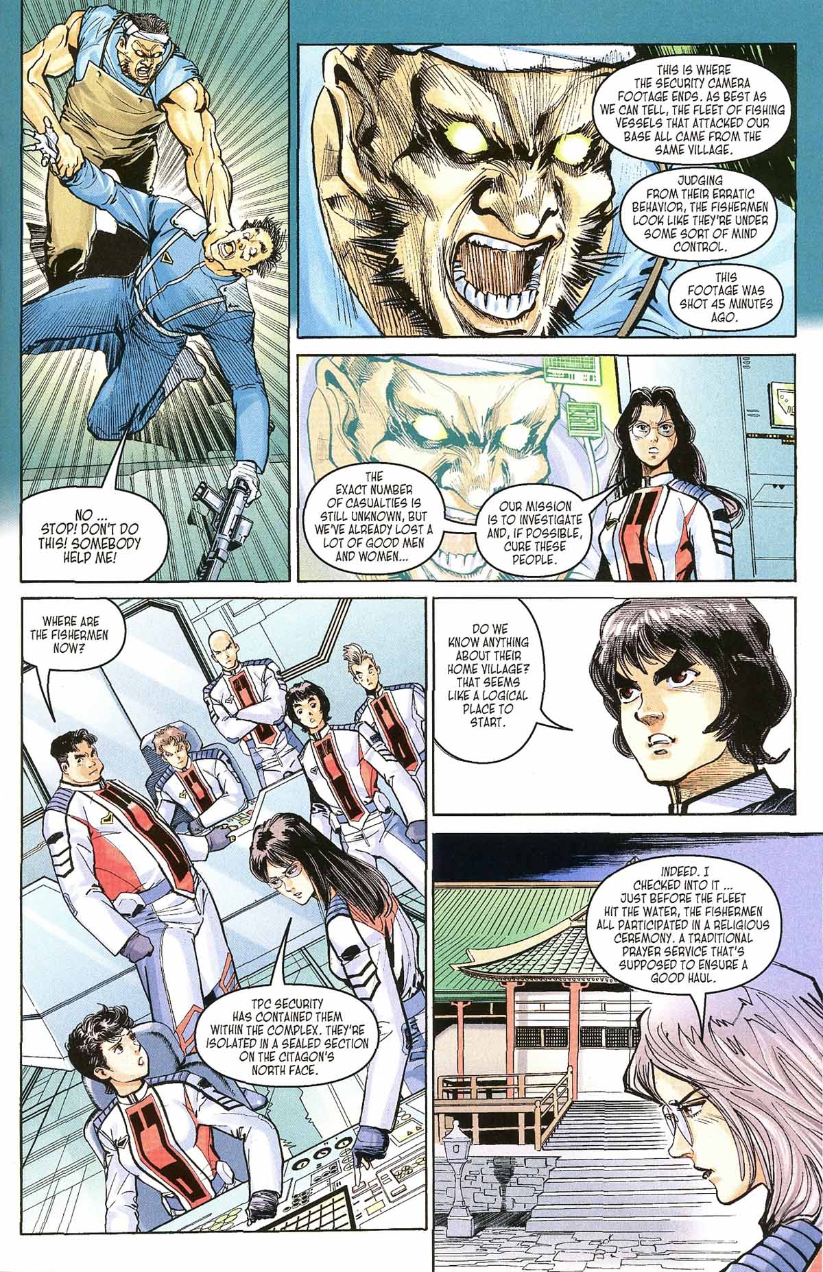 Read online Ultraman Tiga comic -  Issue #5 - 5