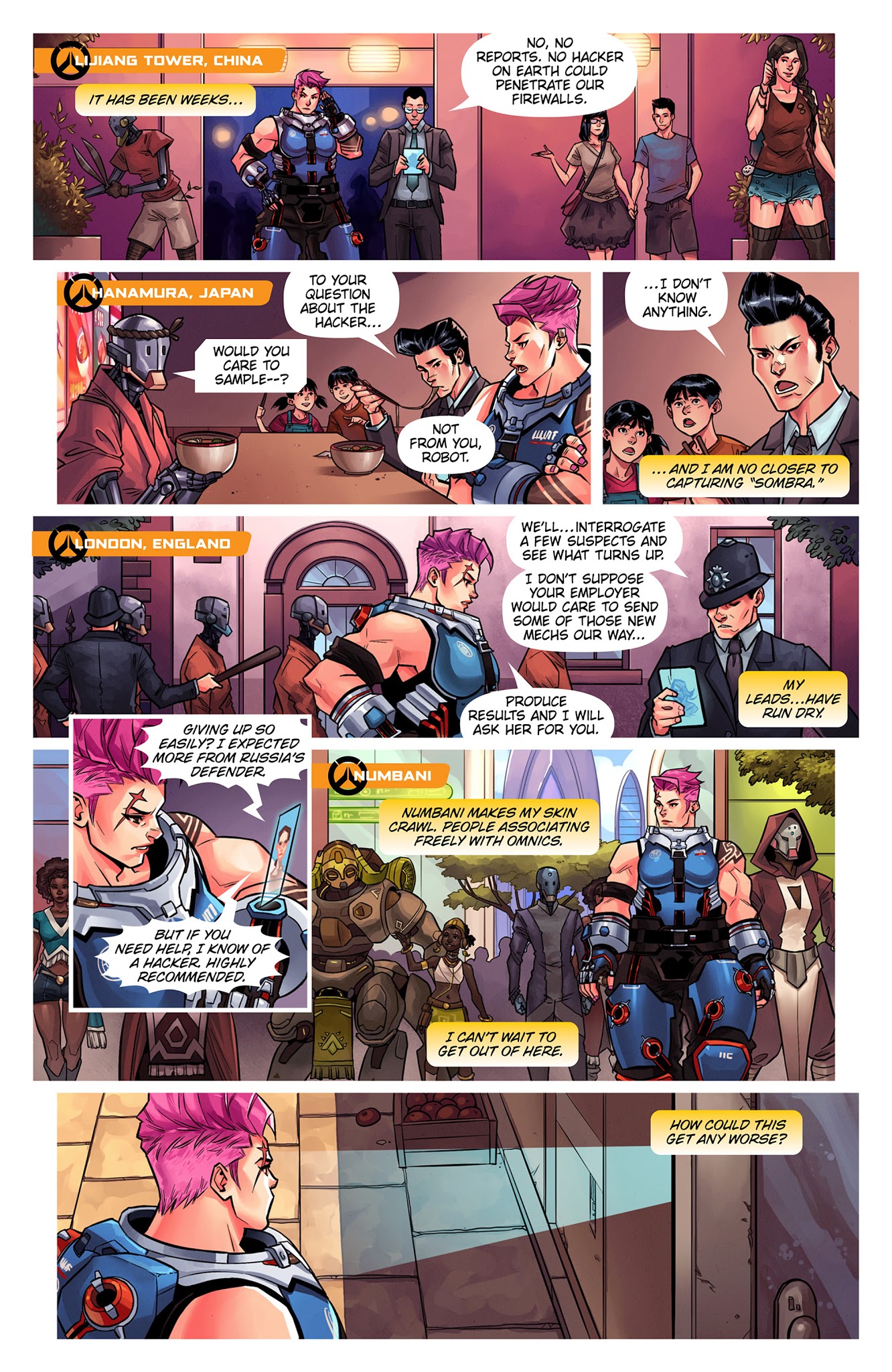 Read online Overwatch comic -  Issue #15 - 4
