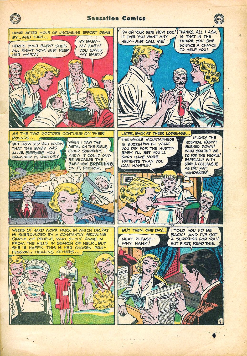 Read online Sensation (Mystery) Comics comic -  Issue #95 - 21