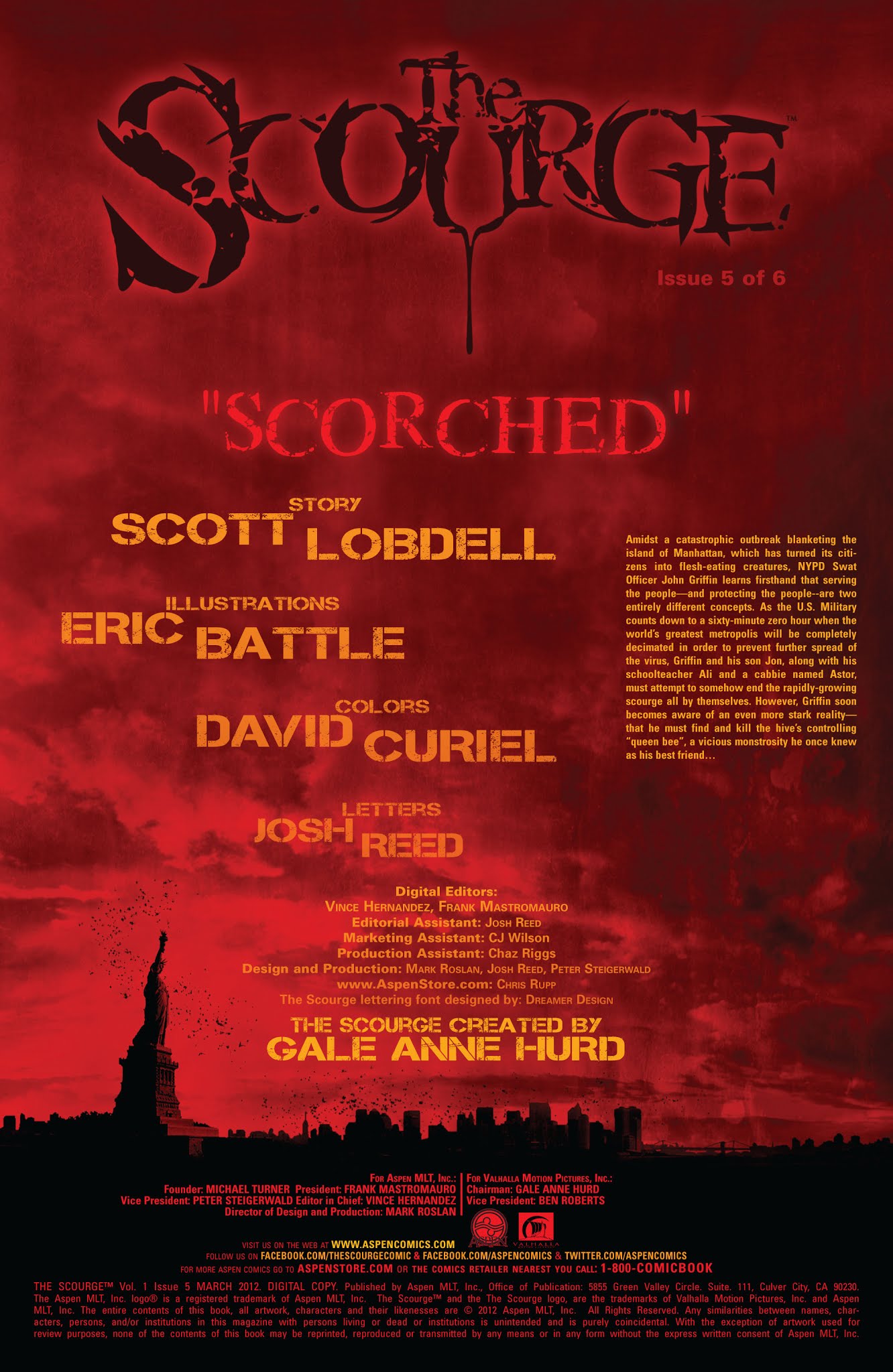 Read online The Scourge comic -  Issue #5 - 3
