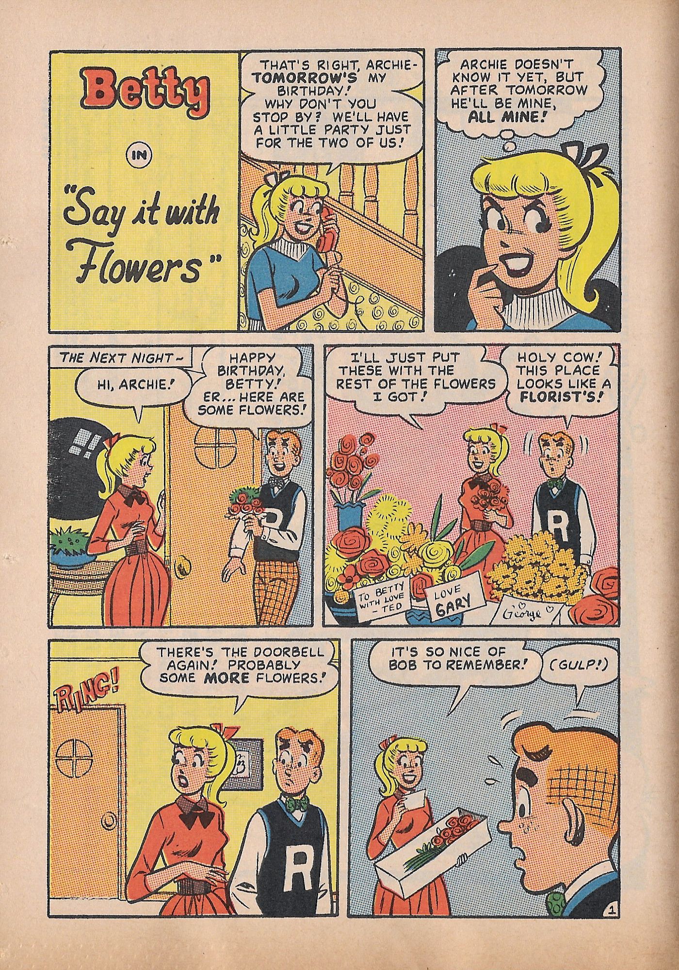 Read online Betty and Veronica Digest Magazine comic -  Issue #51 - 35