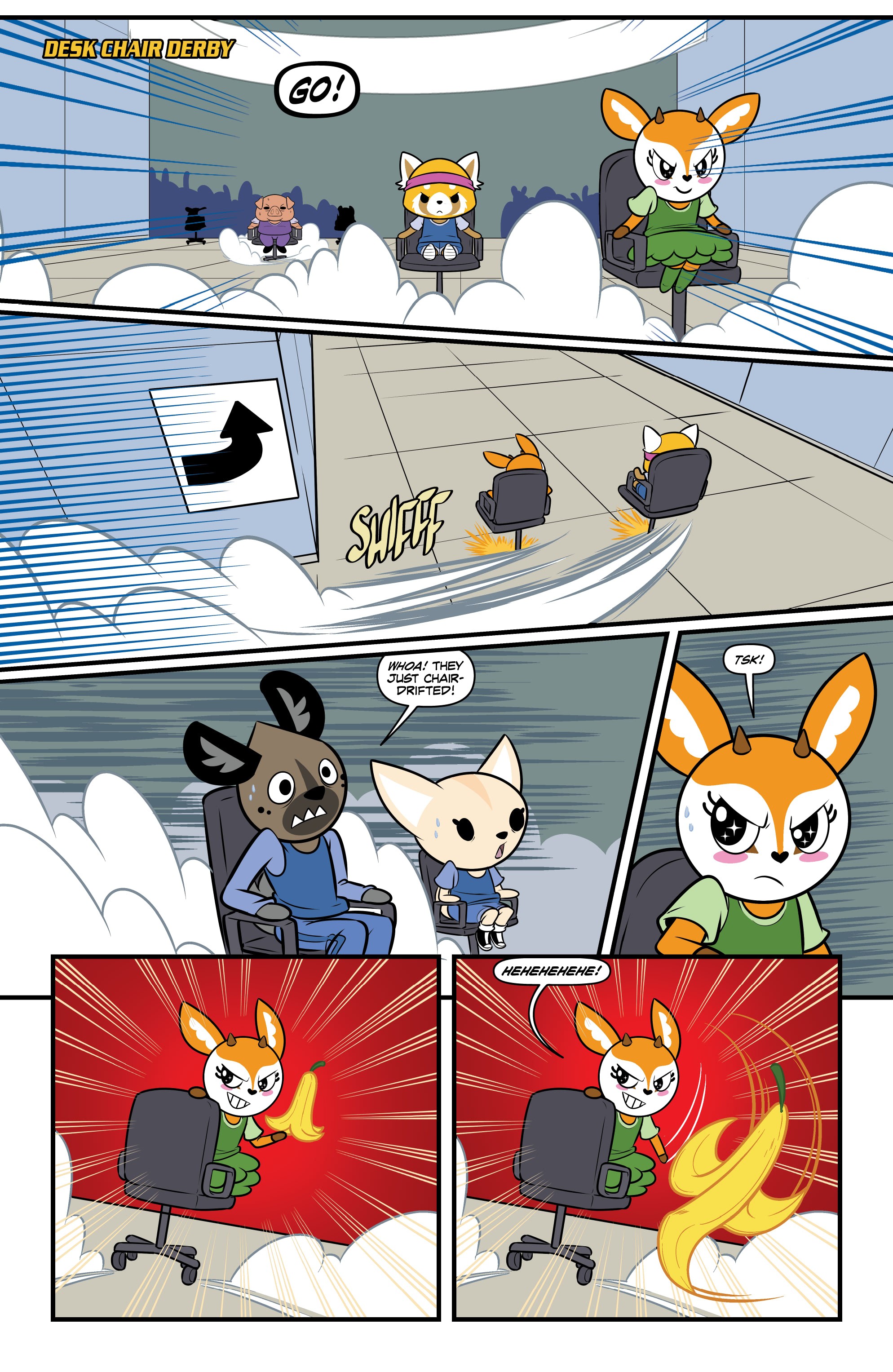 Read online Aggretsuko comic -  Issue #6 - 17