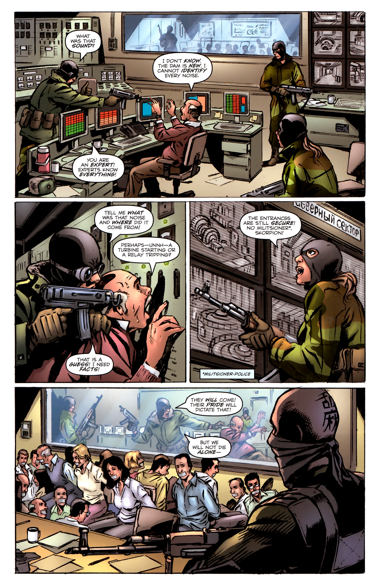 Read online G.I. Joe Movie Prequel comic -  Issue #4 - 10