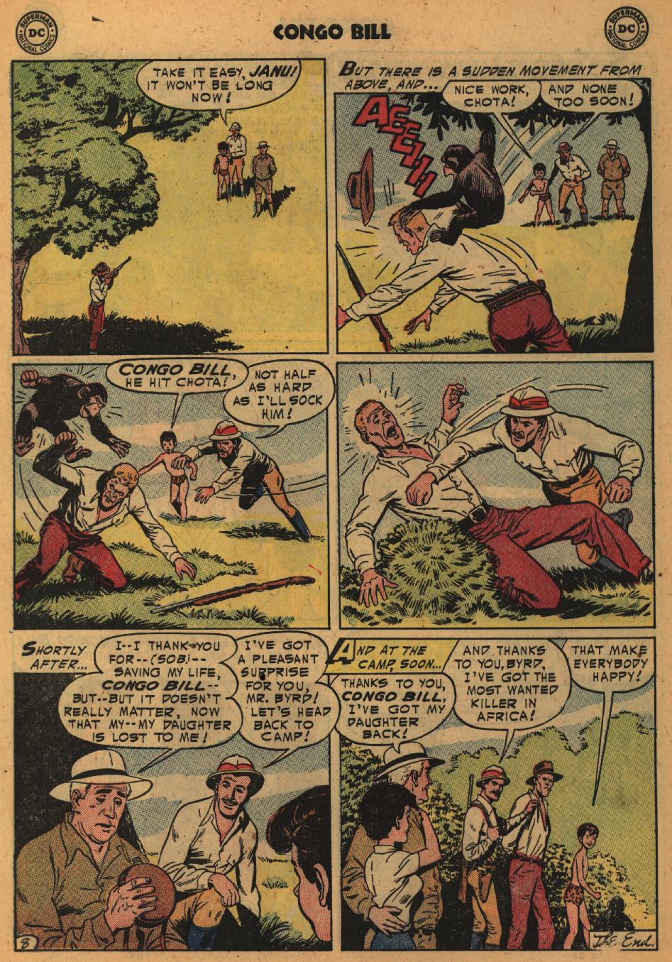 Read online Congo Bill comic -  Issue #3 - 10