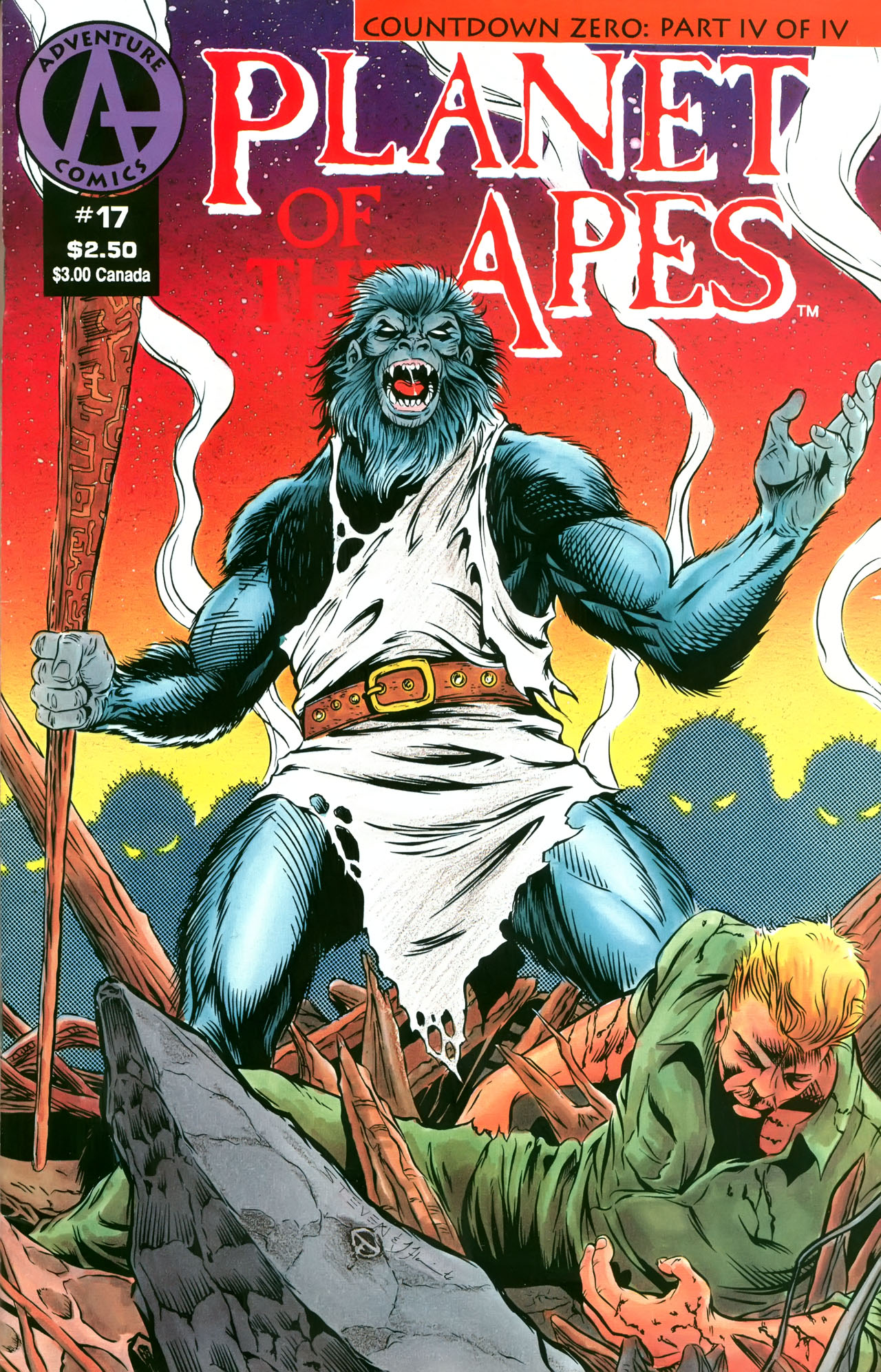 Read online Planet of the Apes (1990) comic -  Issue #17 - 1