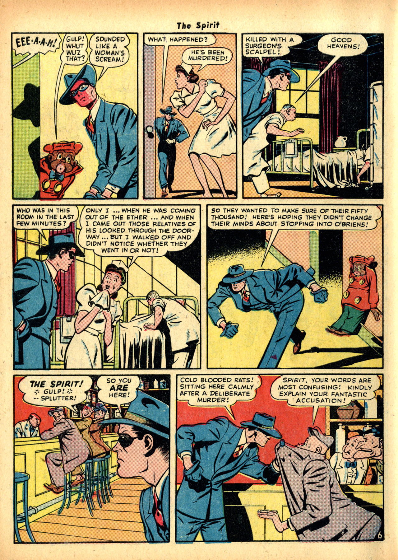 Read online The Spirit (1944) comic -  Issue #5 - 48