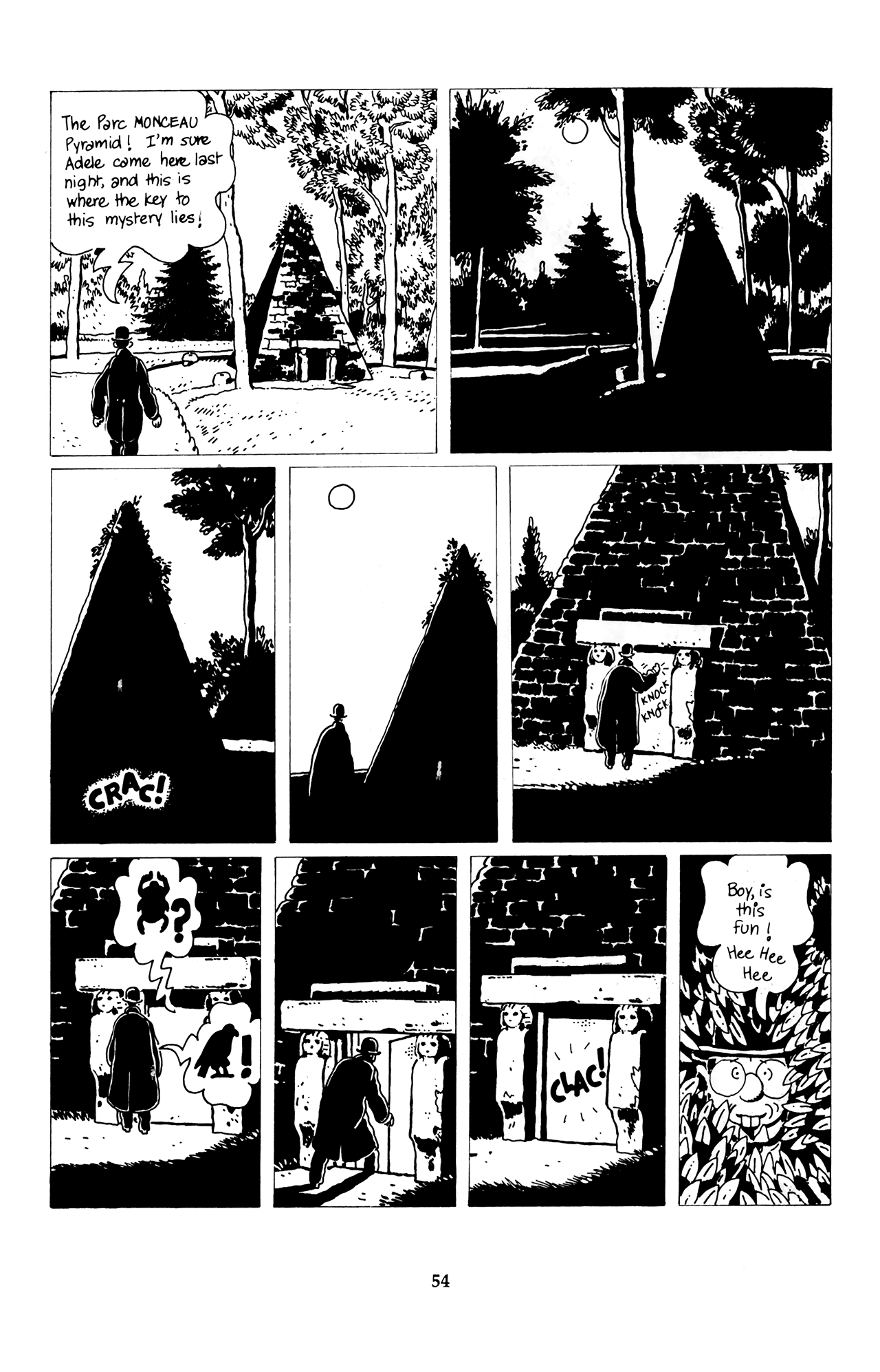 Read online The Extraordinary Adventures of Adele Blanc-Sec comic -  Issue #4 - 38