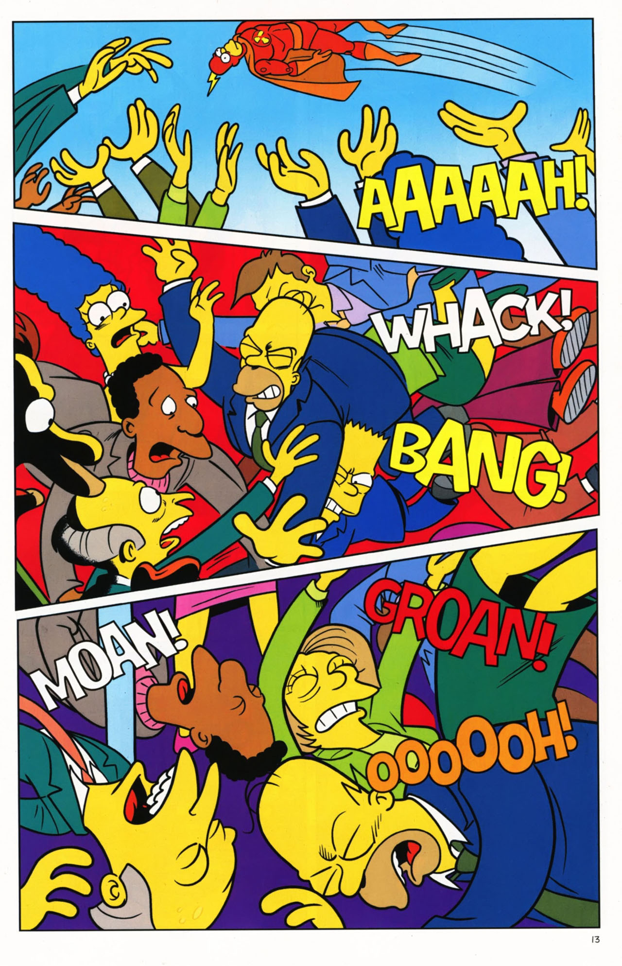 Read online Bongo Comics presents Comic Book Guy: The Comic Book comic -  Issue #2 - 15
