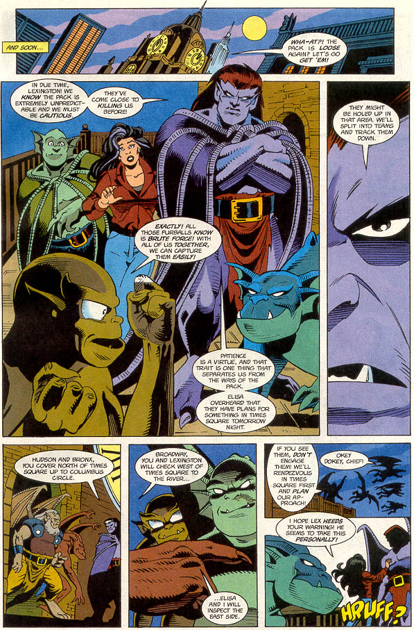 Read online Gargoyles (1995) comic -  Issue #7 - The Pack Attacks - 12