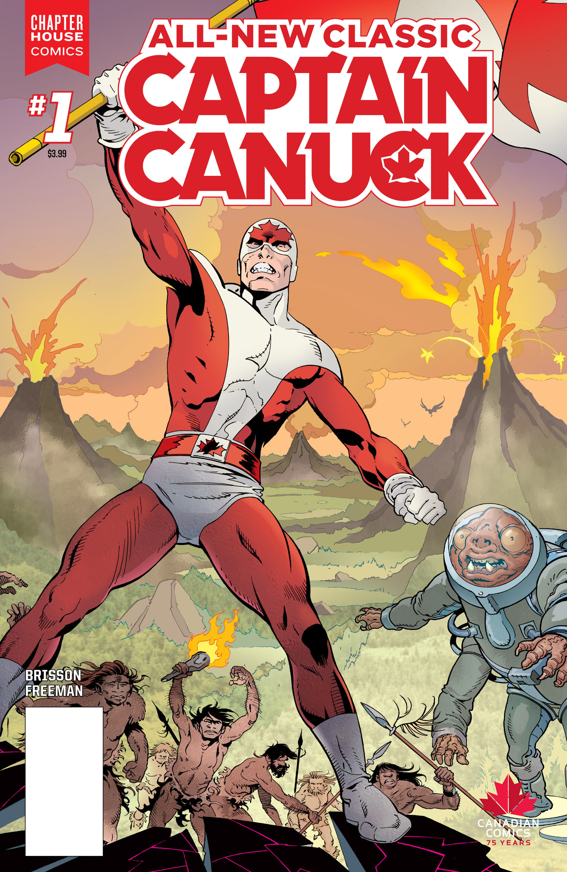Read online All-New Classic Captain Canuck comic -  Issue #1 - 1
