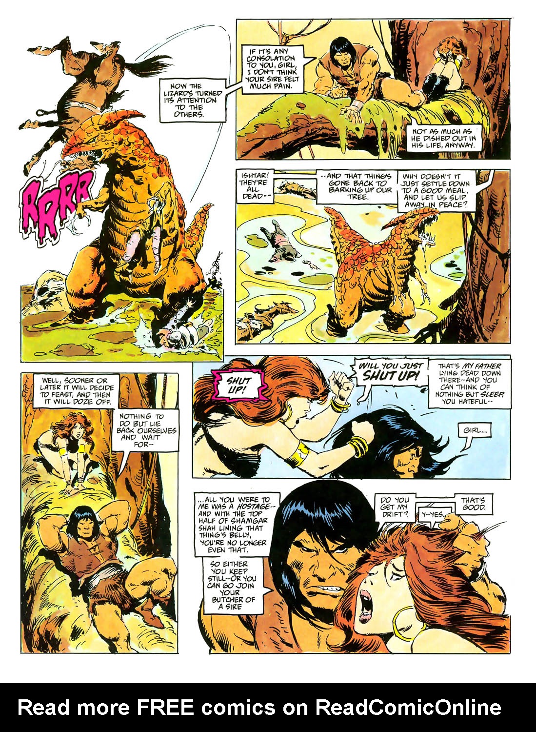 Read online Marvel Graphic Novel comic -  Issue #69 - Conan - The Rogue - 43