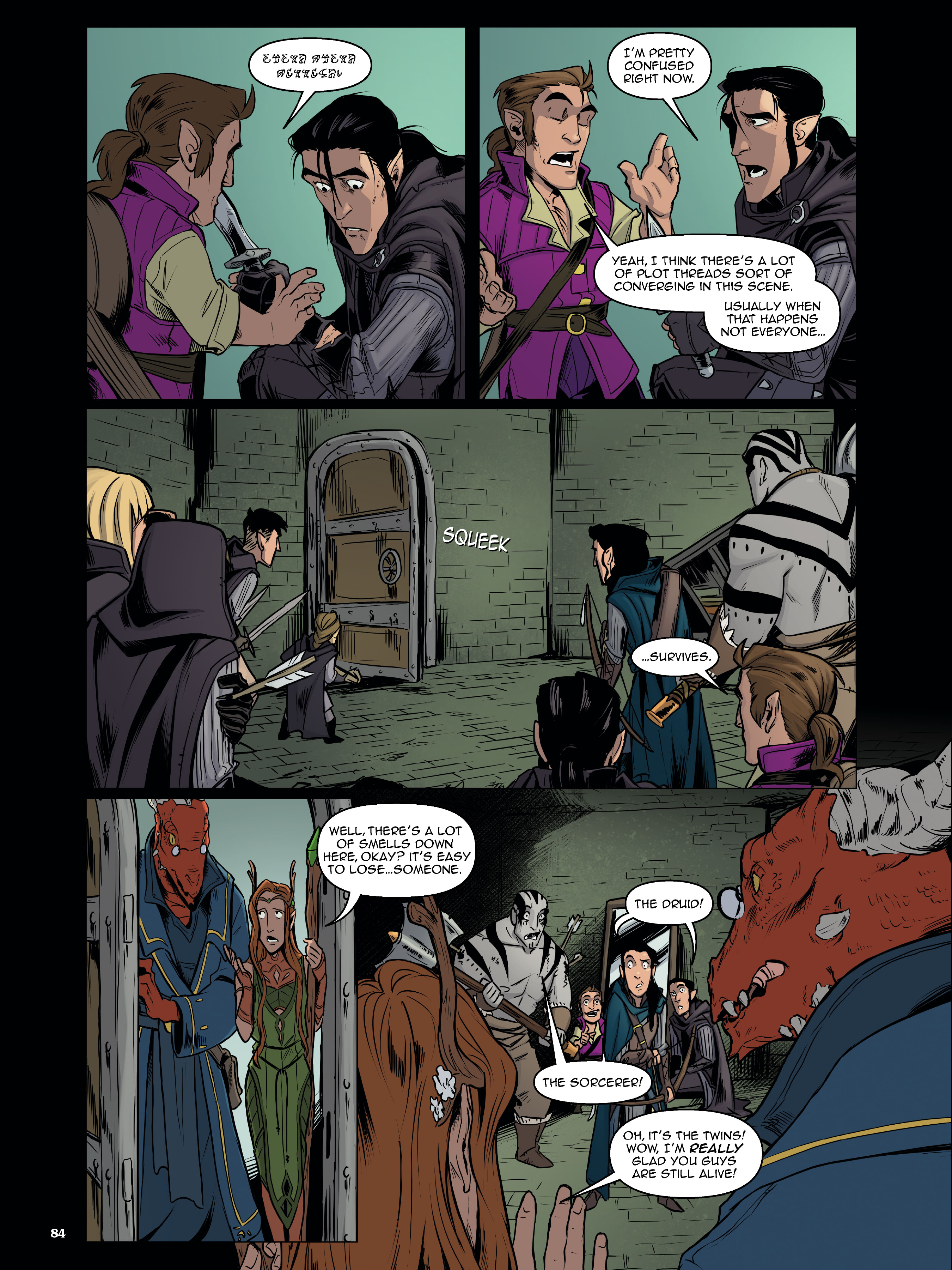 Read online Critical Role Vox Machina Origins comic -  Issue # (2019) _TPB Library Edition (Part 1) - 86