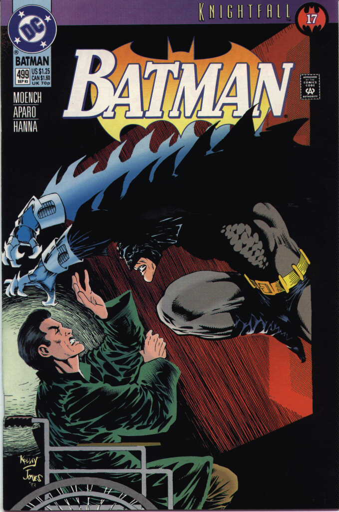 <{ $series->title }} issue Batman: Knightfall Who Rules The Night - Issue #9 - Page 1