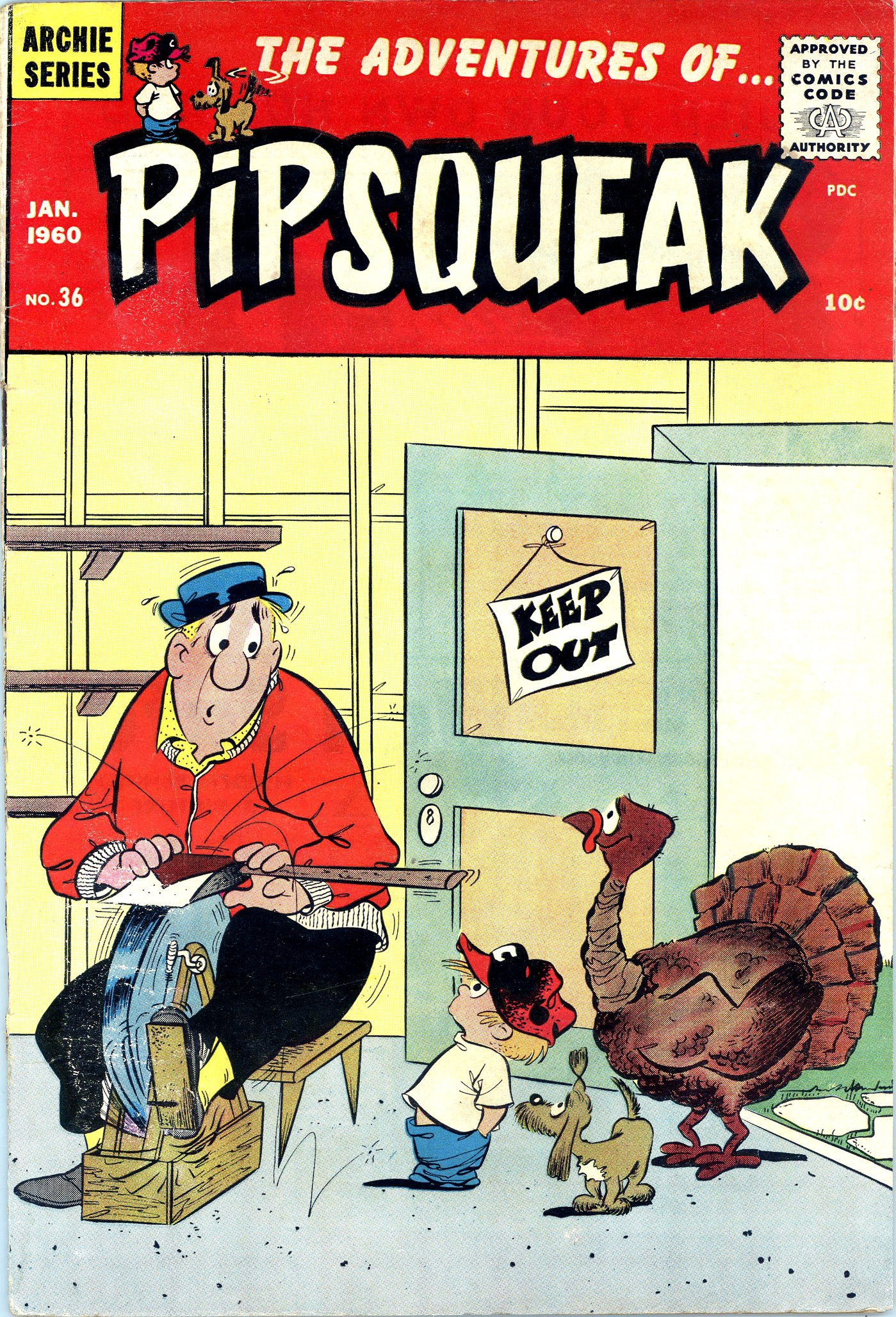 Read online Adventures of Pipsqueak comic -  Issue #36 - 1