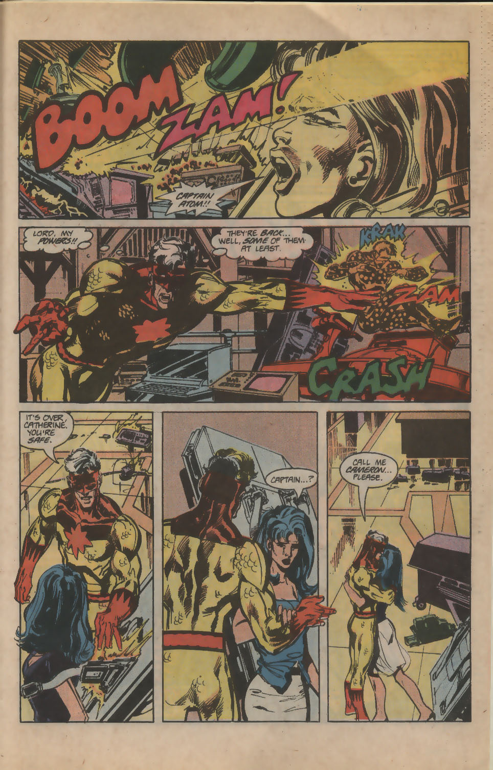 Read online Captain Atom (1987) comic -  Issue #34 - 22