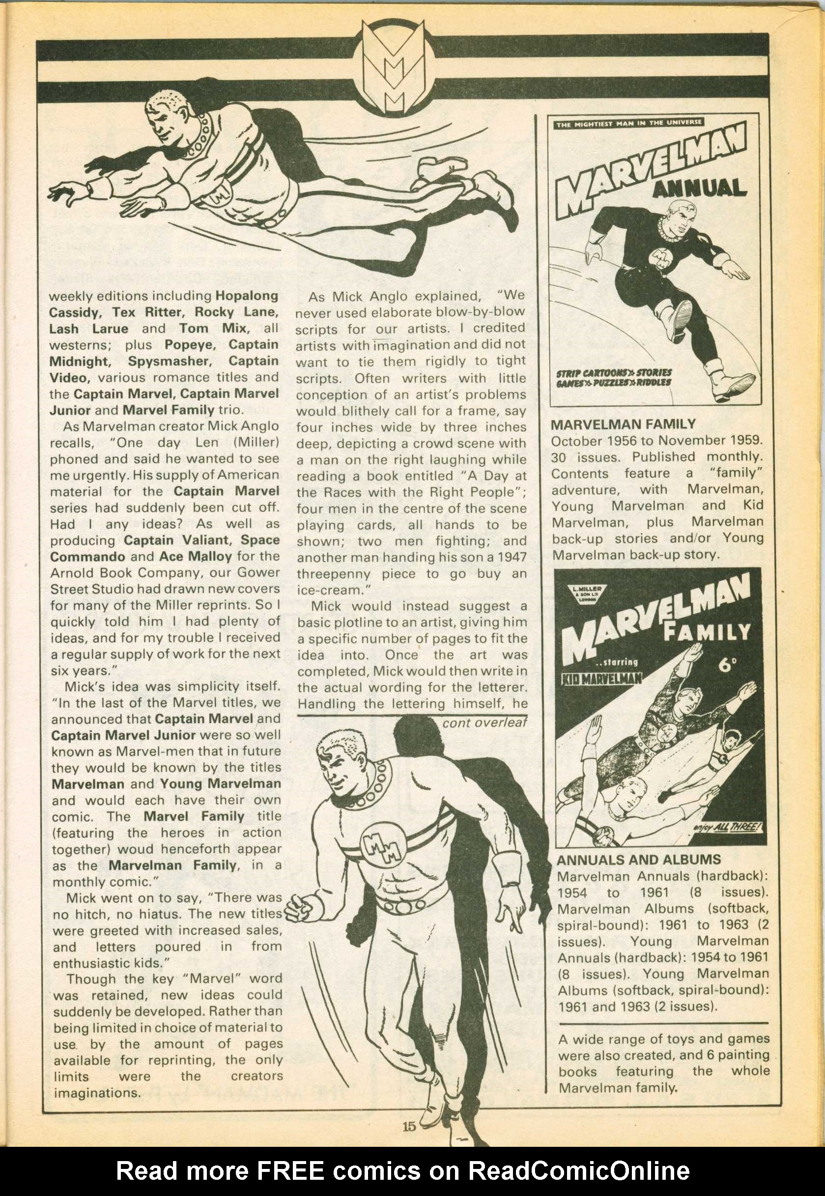 Read online Warrior comic -  Issue #1 - 15