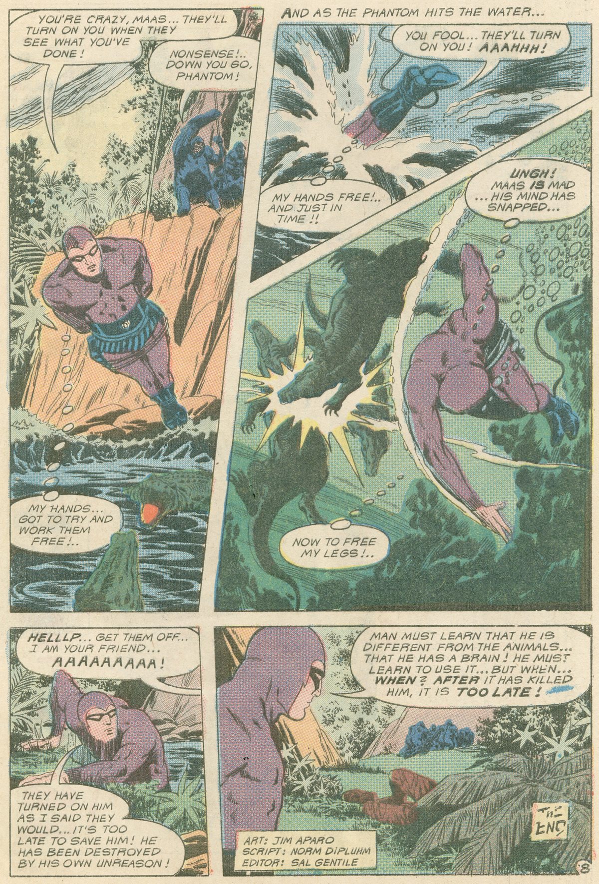 Read online The Phantom (1969) comic -  Issue #34 - 27