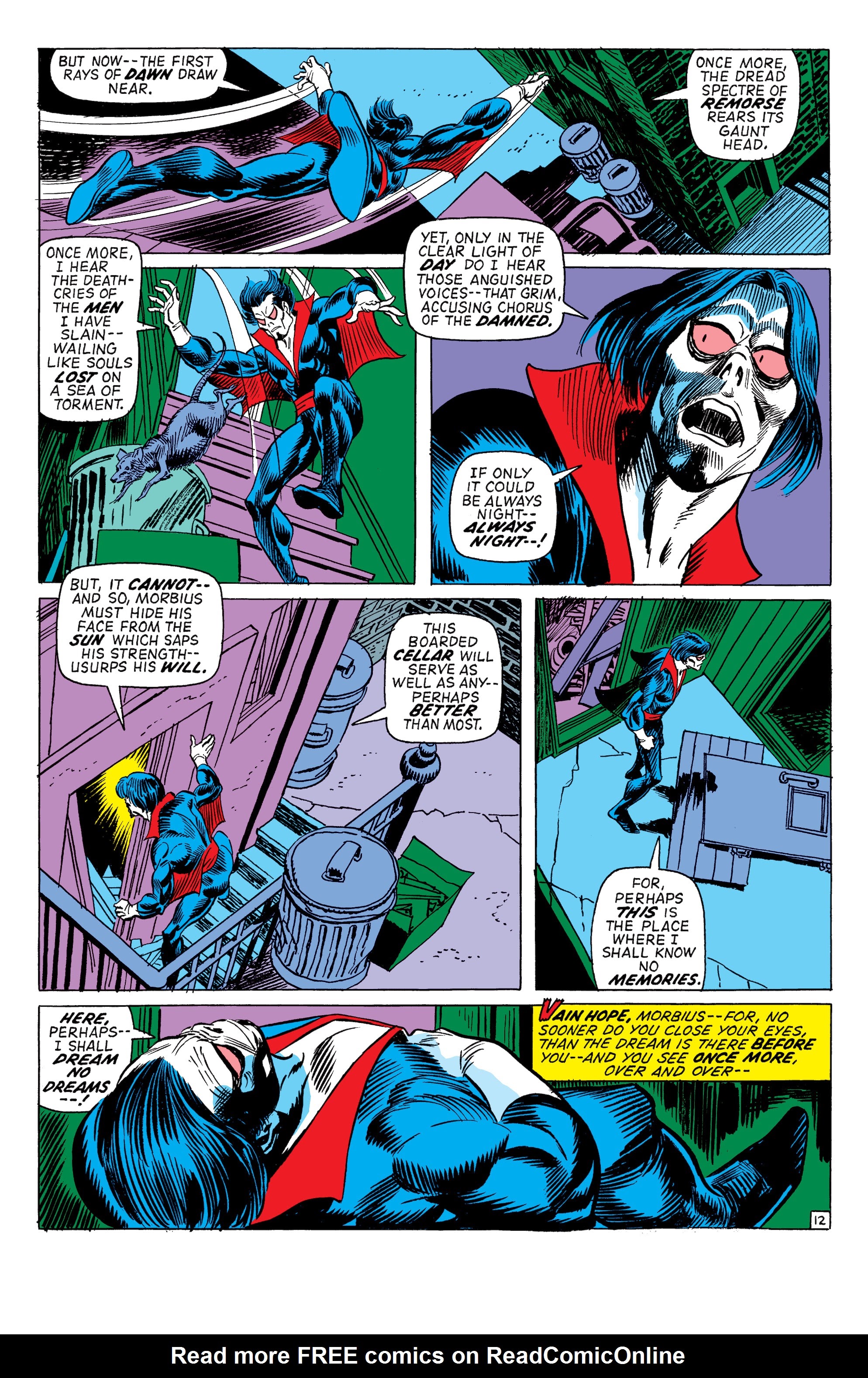 Read online Morbius Epic Collection comic -  Issue # The Living Vampire (Part 1) - 37