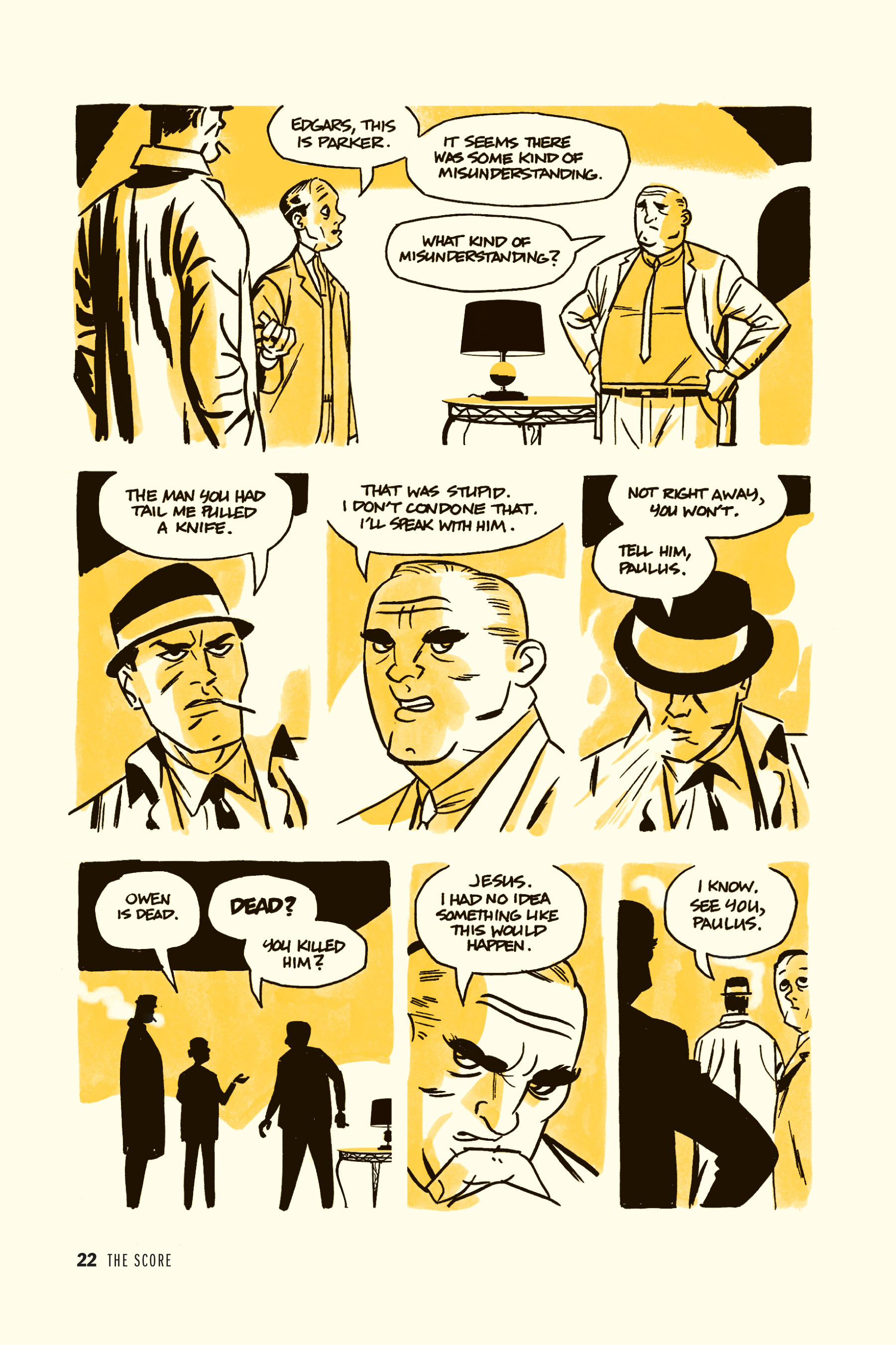 Read online Richard Stark's Parker comic -  Issue #3 - 21