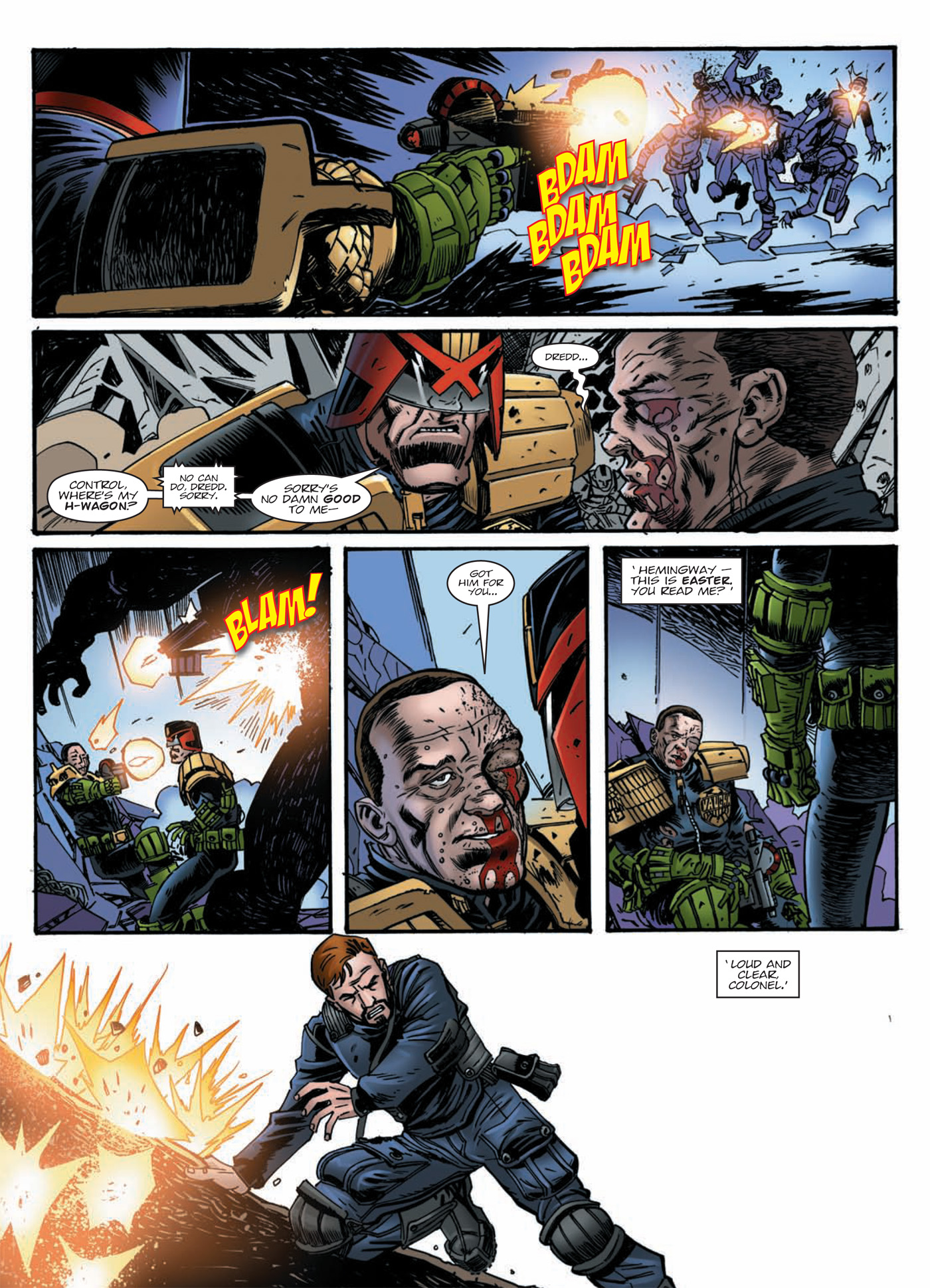 Read online Judge Dredd: Day of Chaos: Fallout comic -  Issue # TPB (Part 1) - 15