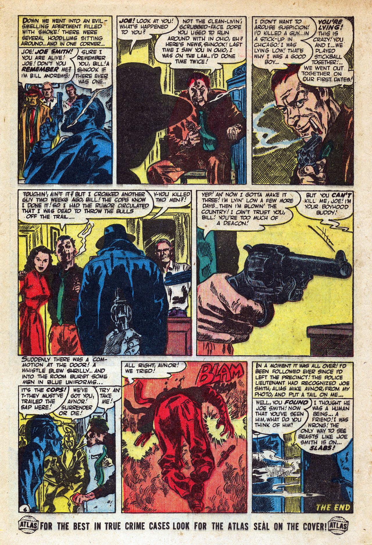 Read online Justice (1947) comic -  Issue #35 - 16