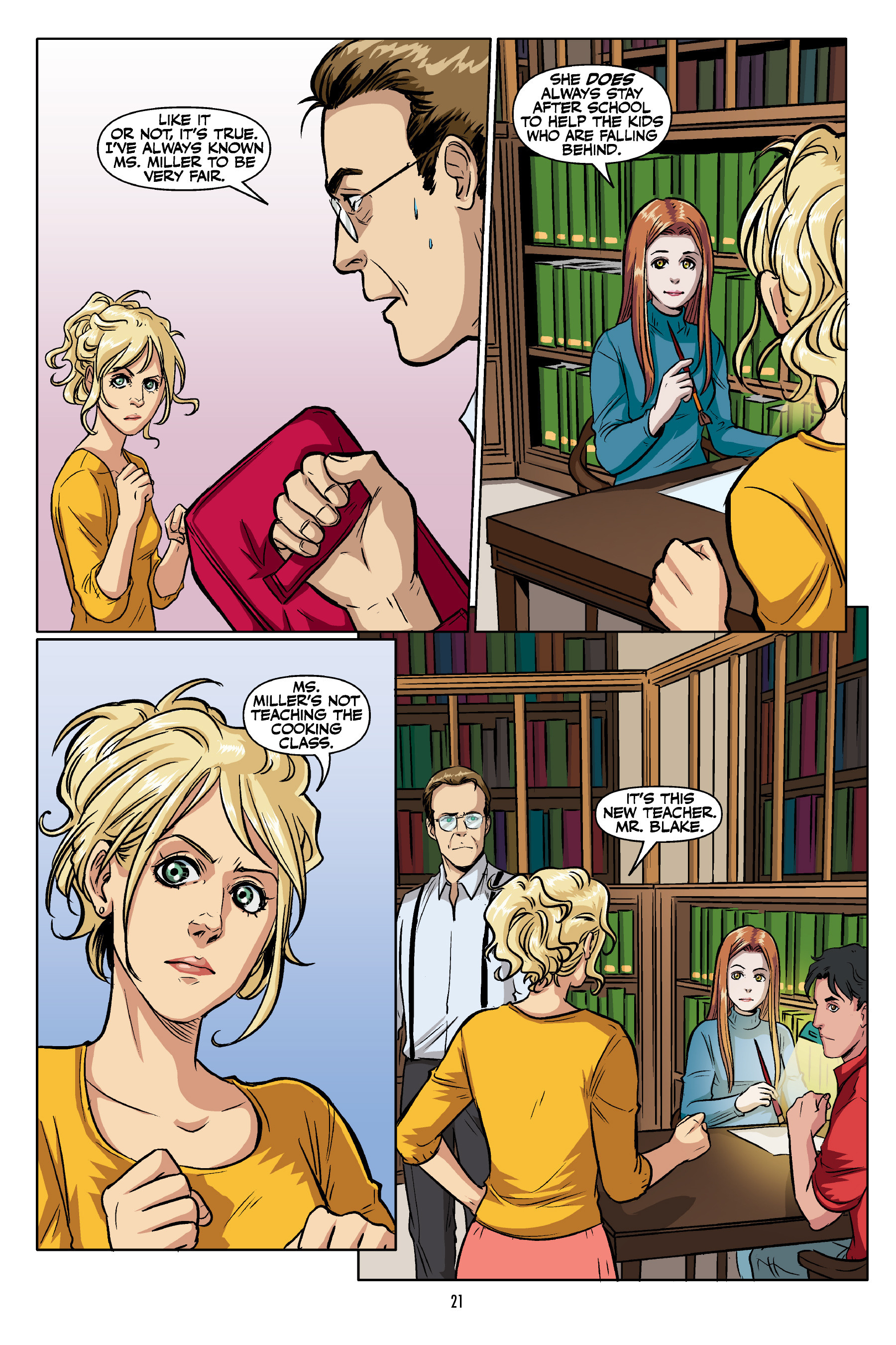 Read online Buffy: The High School Years - Glutton For Punishment comic -  Issue # Full - 22