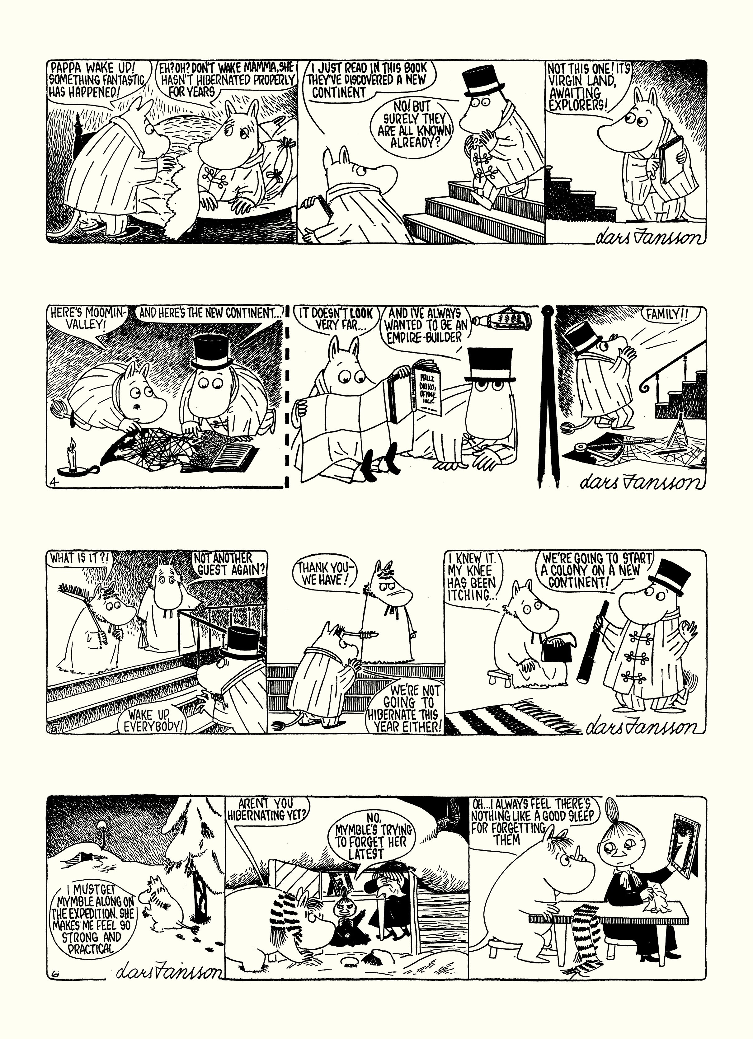 Read online Moomin: The Complete Lars Jansson Comic Strip comic -  Issue # TPB 7 - 7