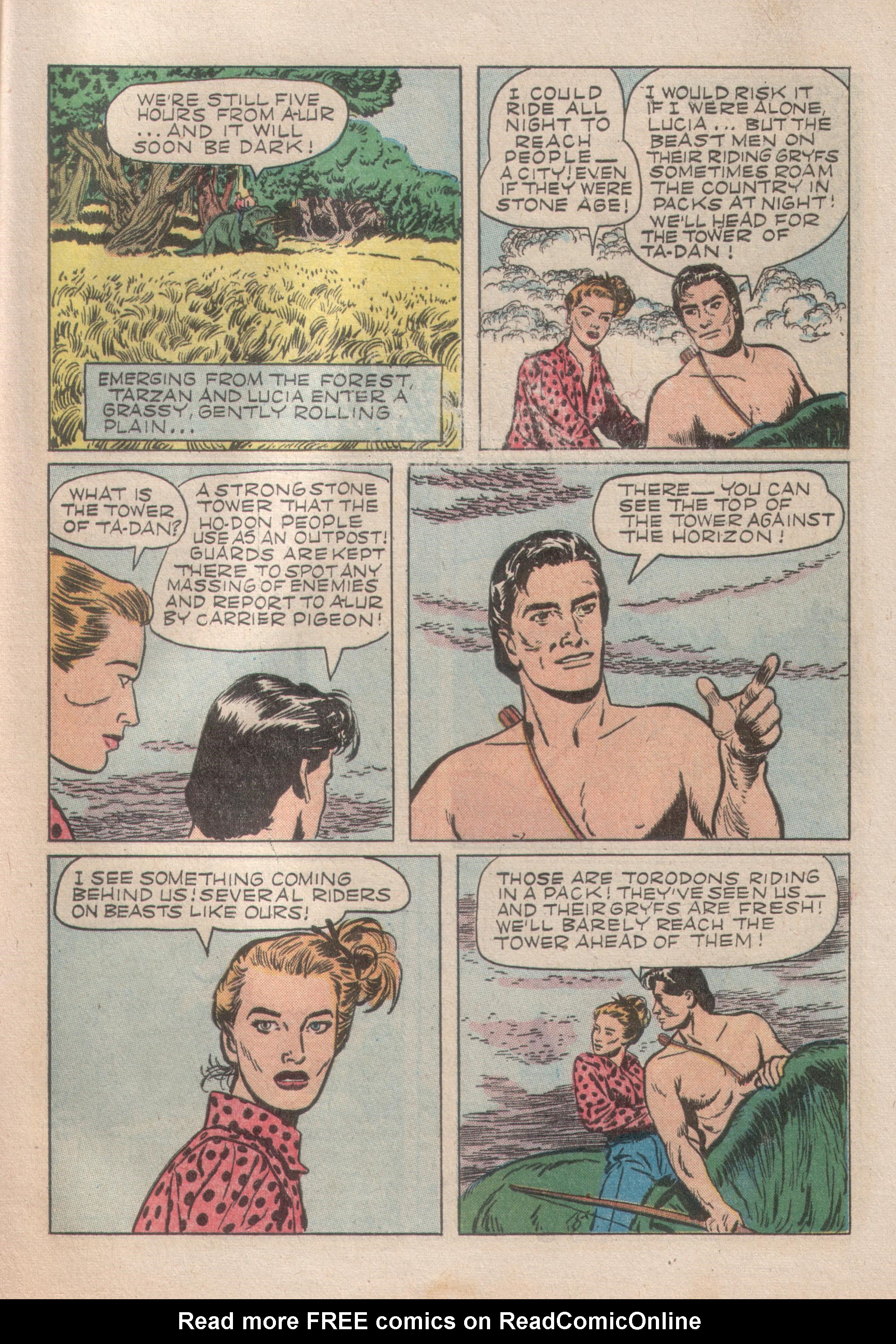 Read online Tarzan (1948) comic -  Issue #41 - 17
