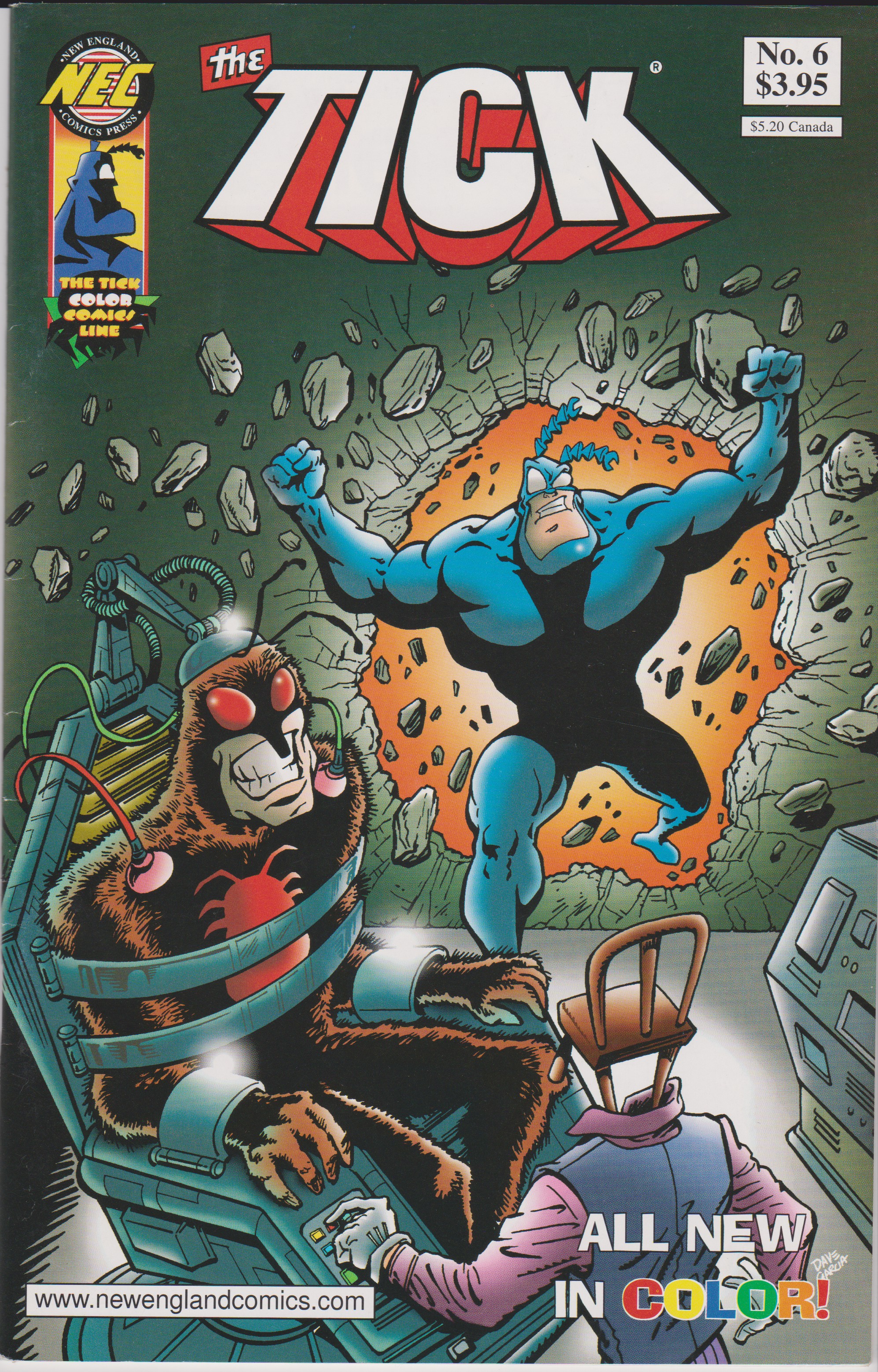 Read online The Tick Color comic -  Issue #6 - 1