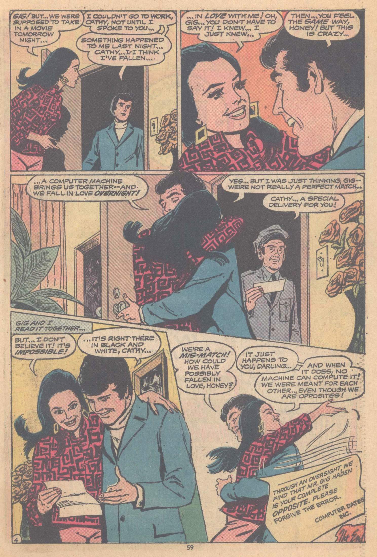 Read online Young Romance comic -  Issue #202 - 57