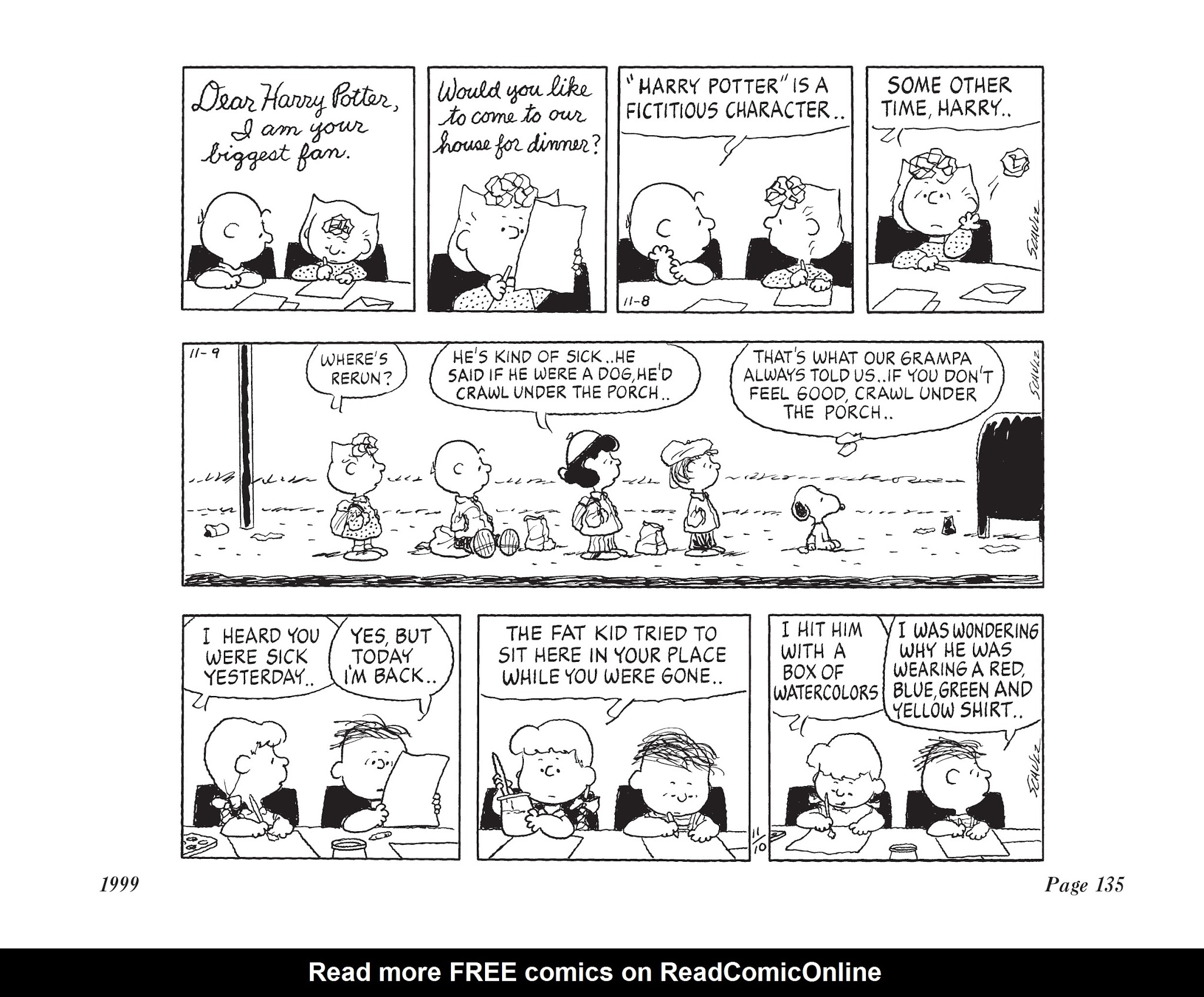 Read online The Complete Peanuts comic -  Issue # TPB 25 - 145