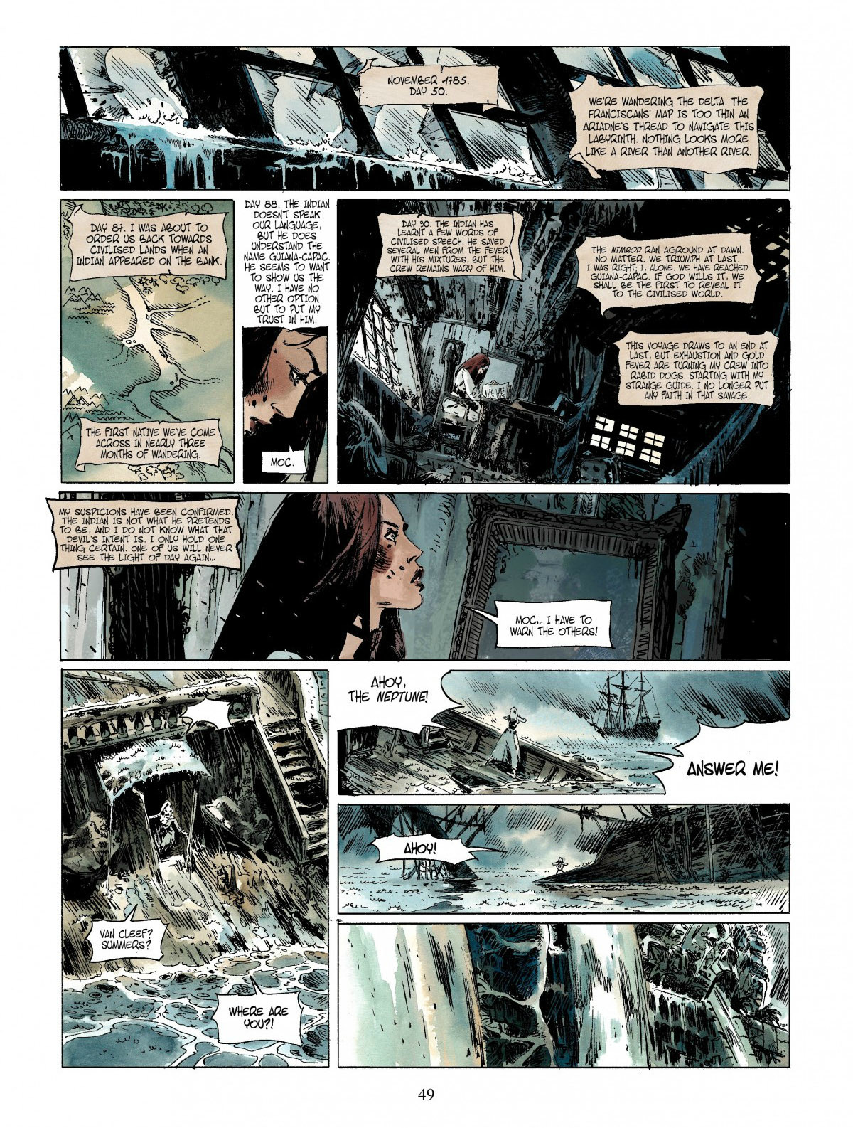 Read online Long John Silver comic -  Issue #3 - 48