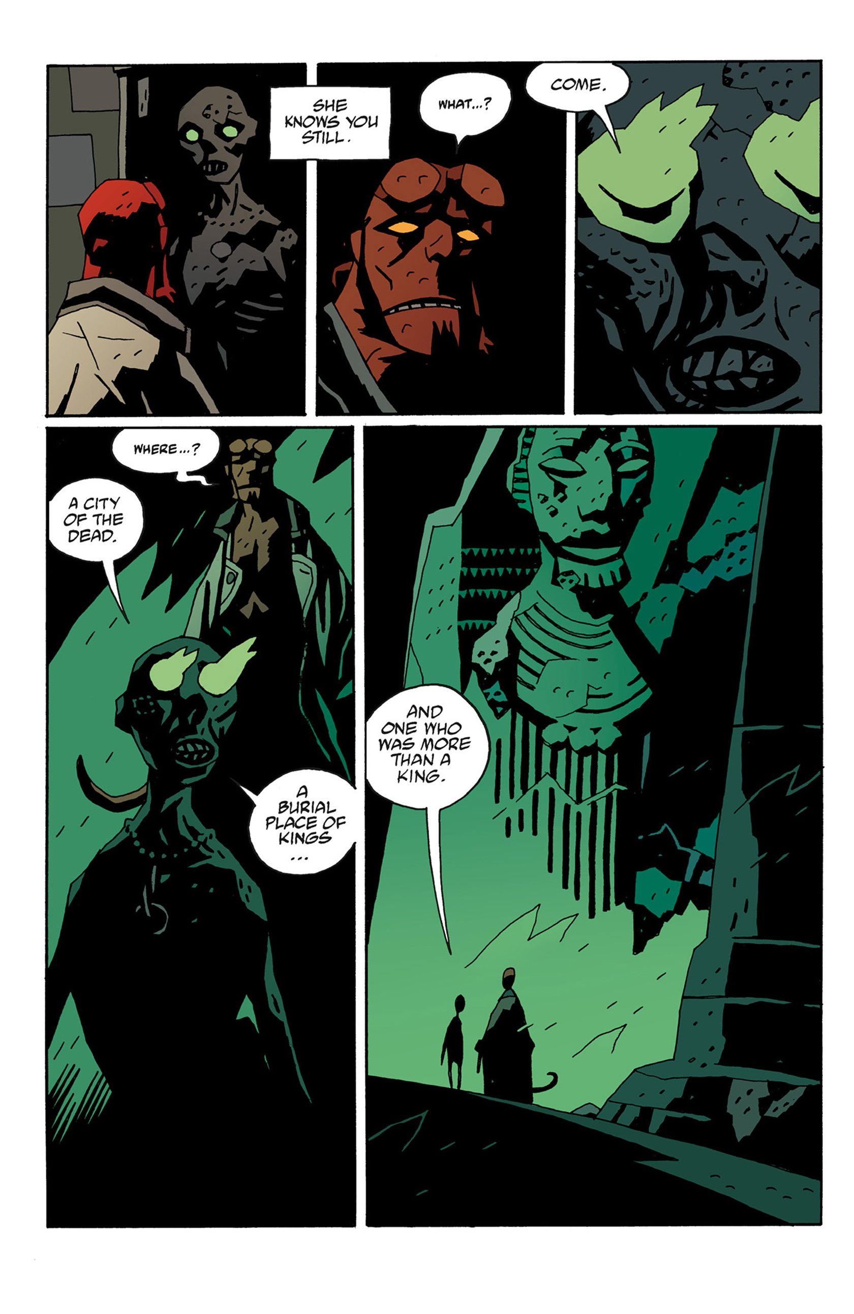 Read online Hellboy: The Troll Witch and Others comic -  Issue # TPB - 88