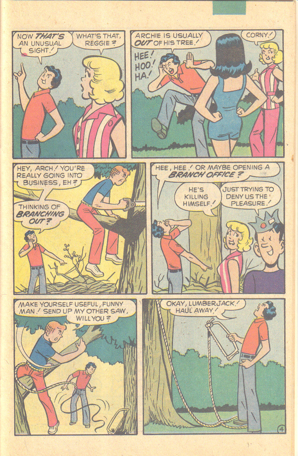 Read online Reggie and Me (1966) comic -  Issue #119 - 23