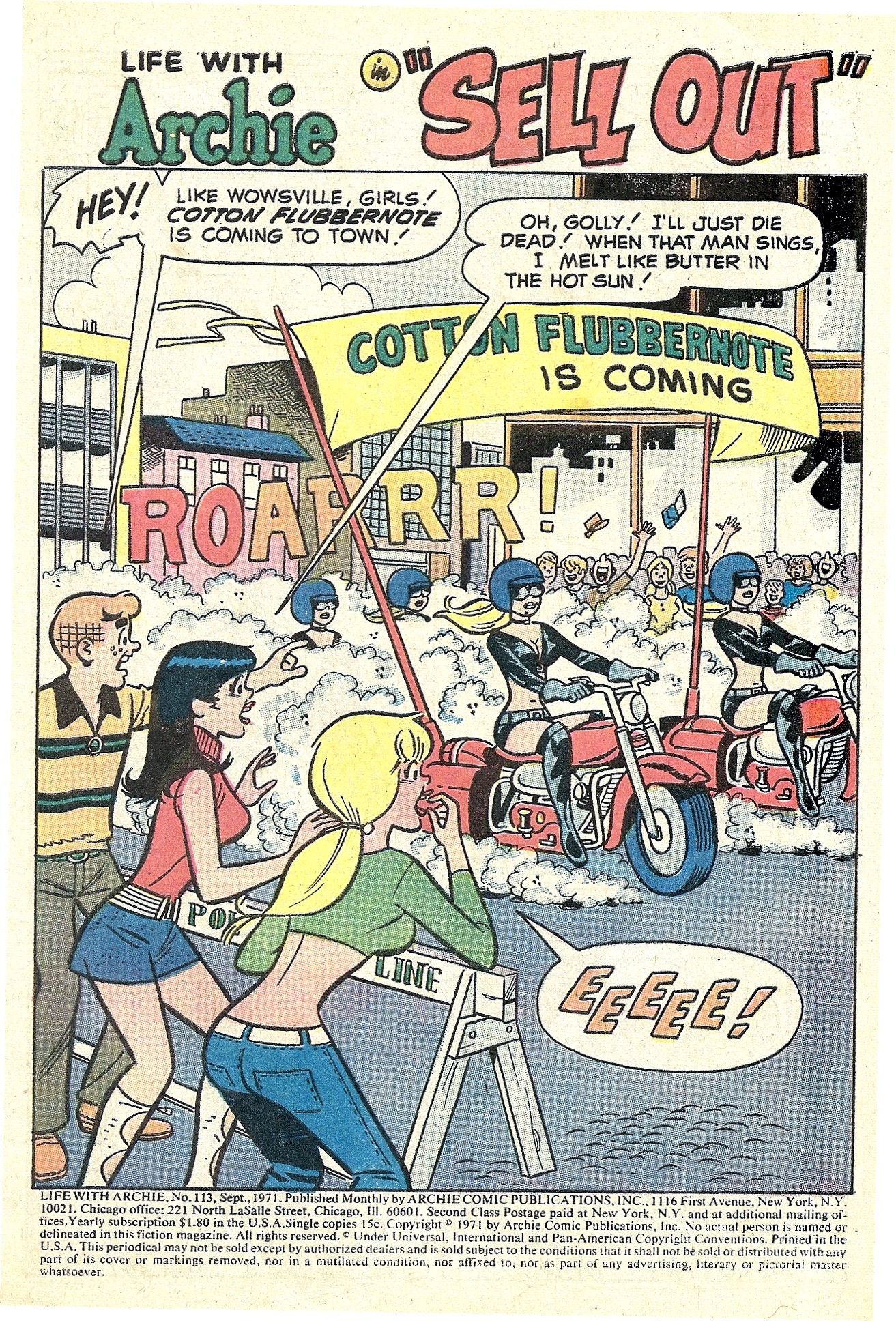 Read online Life With Archie (1958) comic -  Issue #113 - 3