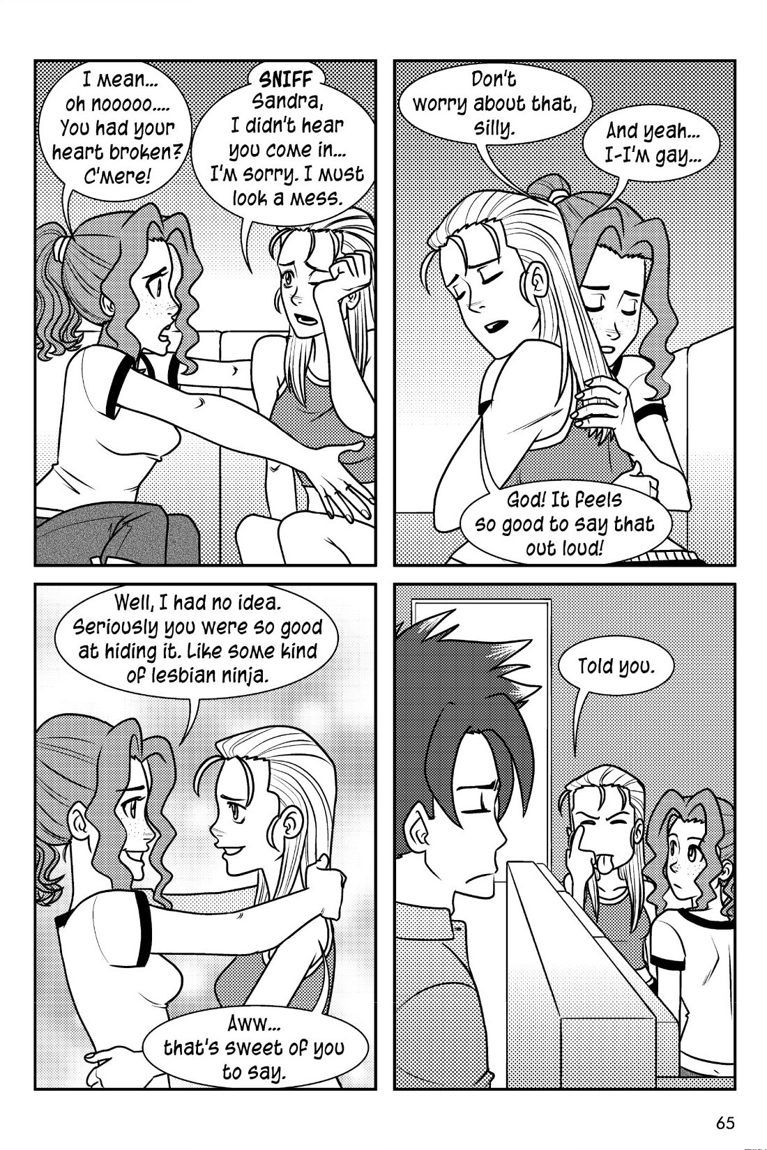 Read online Sandra On The Rocks comic -  Issue # TPB 2 (Part 1) - 66