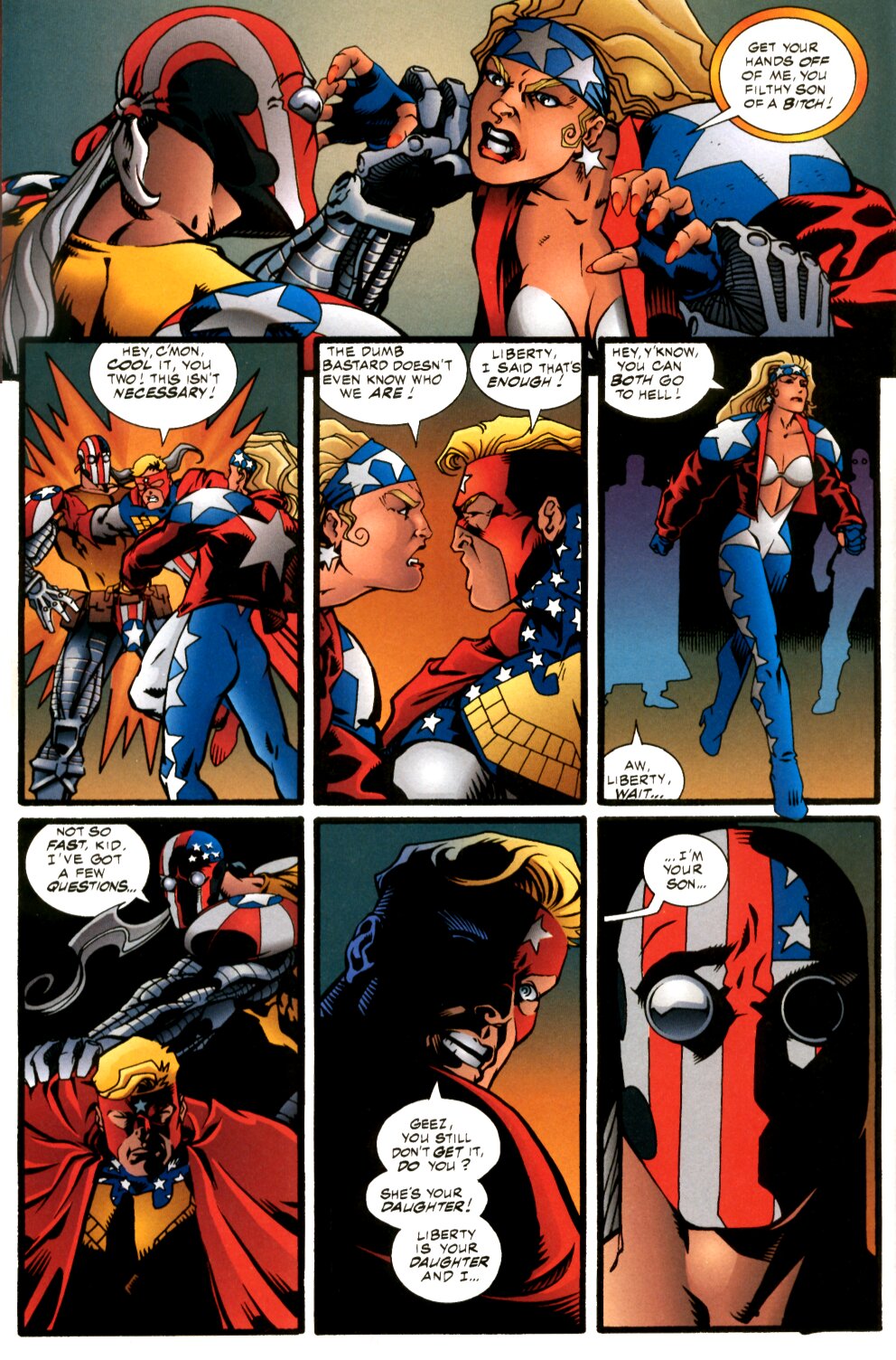 Read online SuperPatriot: Liberty & Justice comic -  Issue #1 - 21