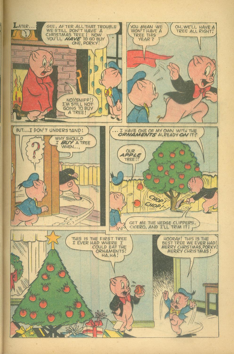 Read online Bugs Bunny's Christmas Funnies comic -  Issue # TPB 8 - 33