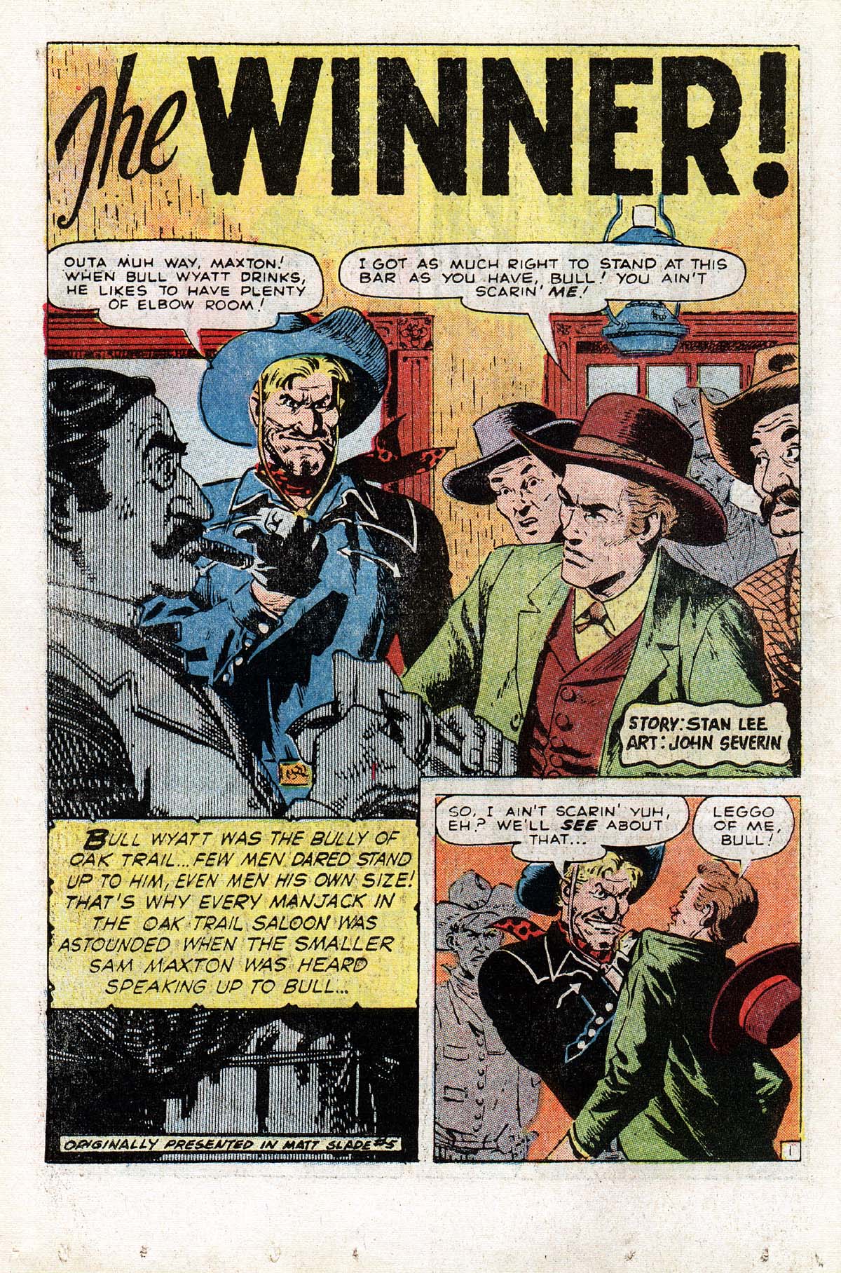 Read online The Mighty Marvel Western comic -  Issue #30 - 11