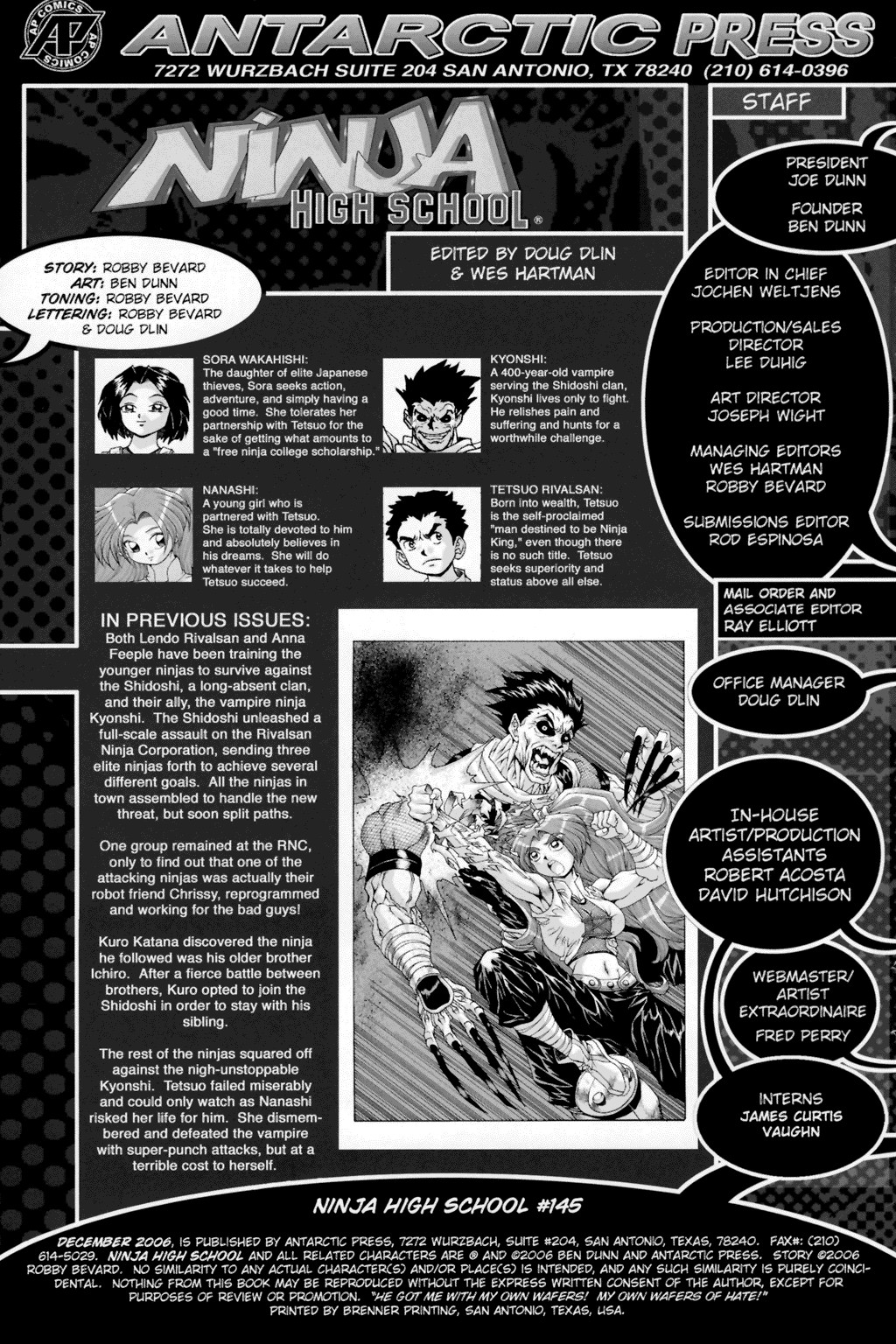 Read online Ninja High School (1986) comic -  Issue #145 - 2
