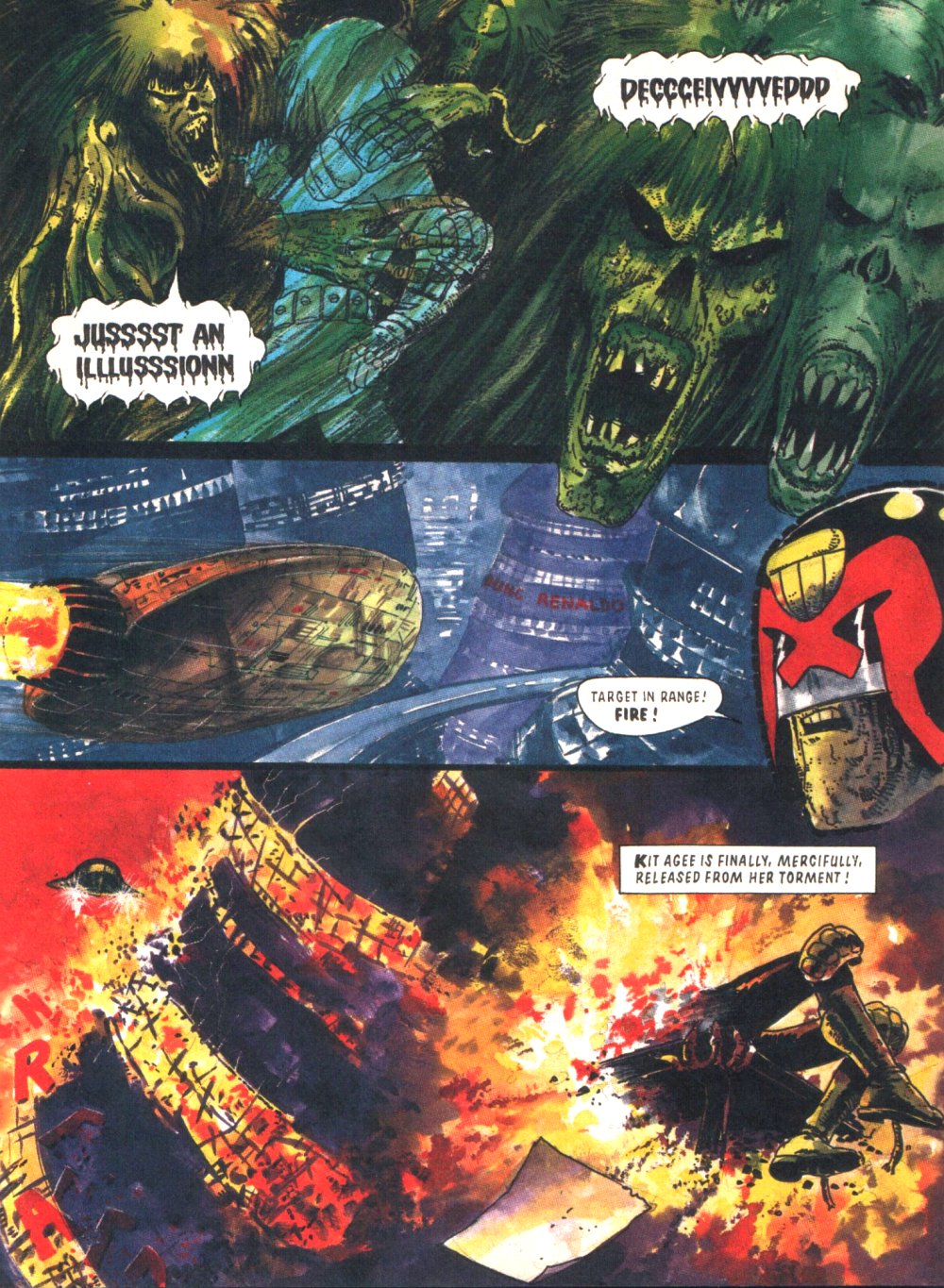 Read online Judge Dredd Megazine (vol. 3) comic -  Issue #32 - 39