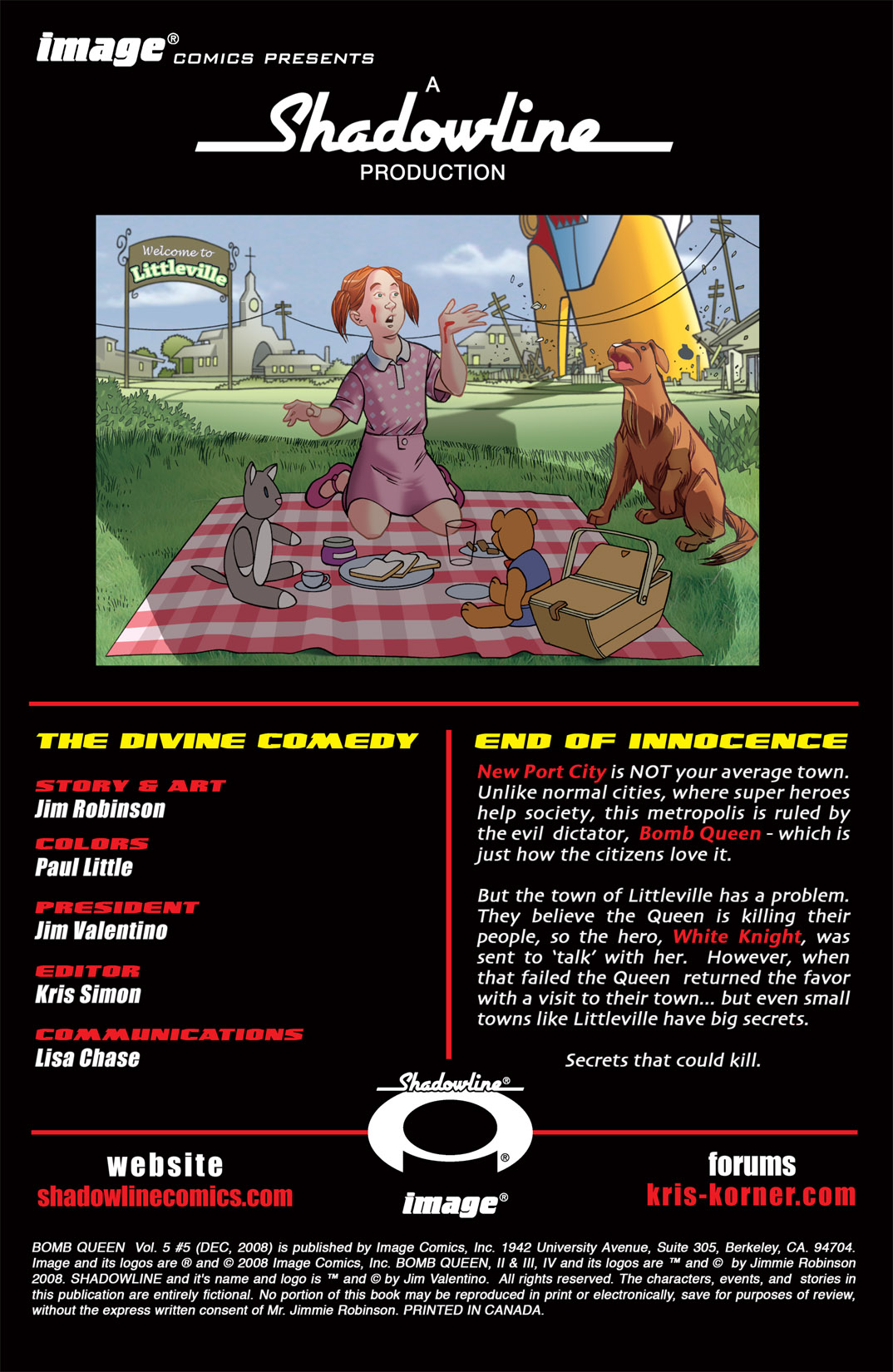 Read online Bomb Queen V: The Divine Comedy comic -  Issue #5 - 2