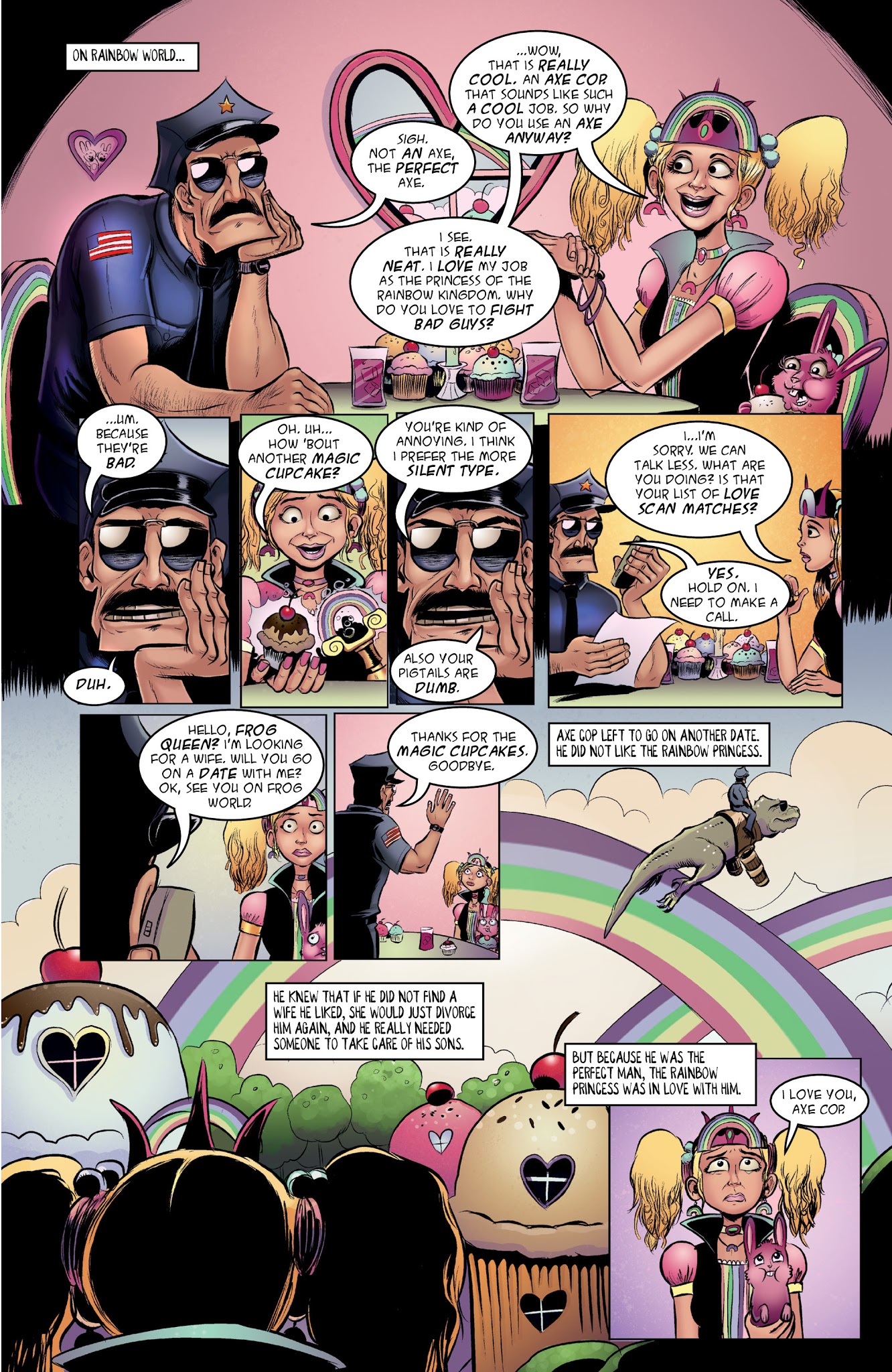 Read online Axe Cop comic -  Issue # TPB 5 - 82